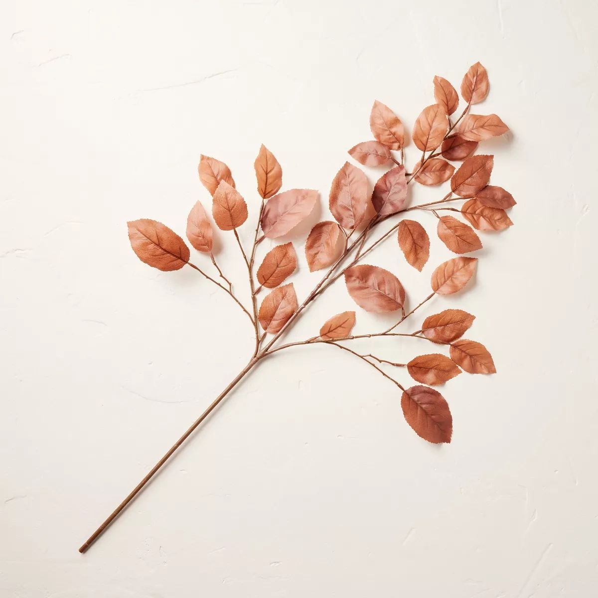 33" Faux Rusted Beech Leaf Fall Stem - Hearth & Hand™ with Magnolia | Target