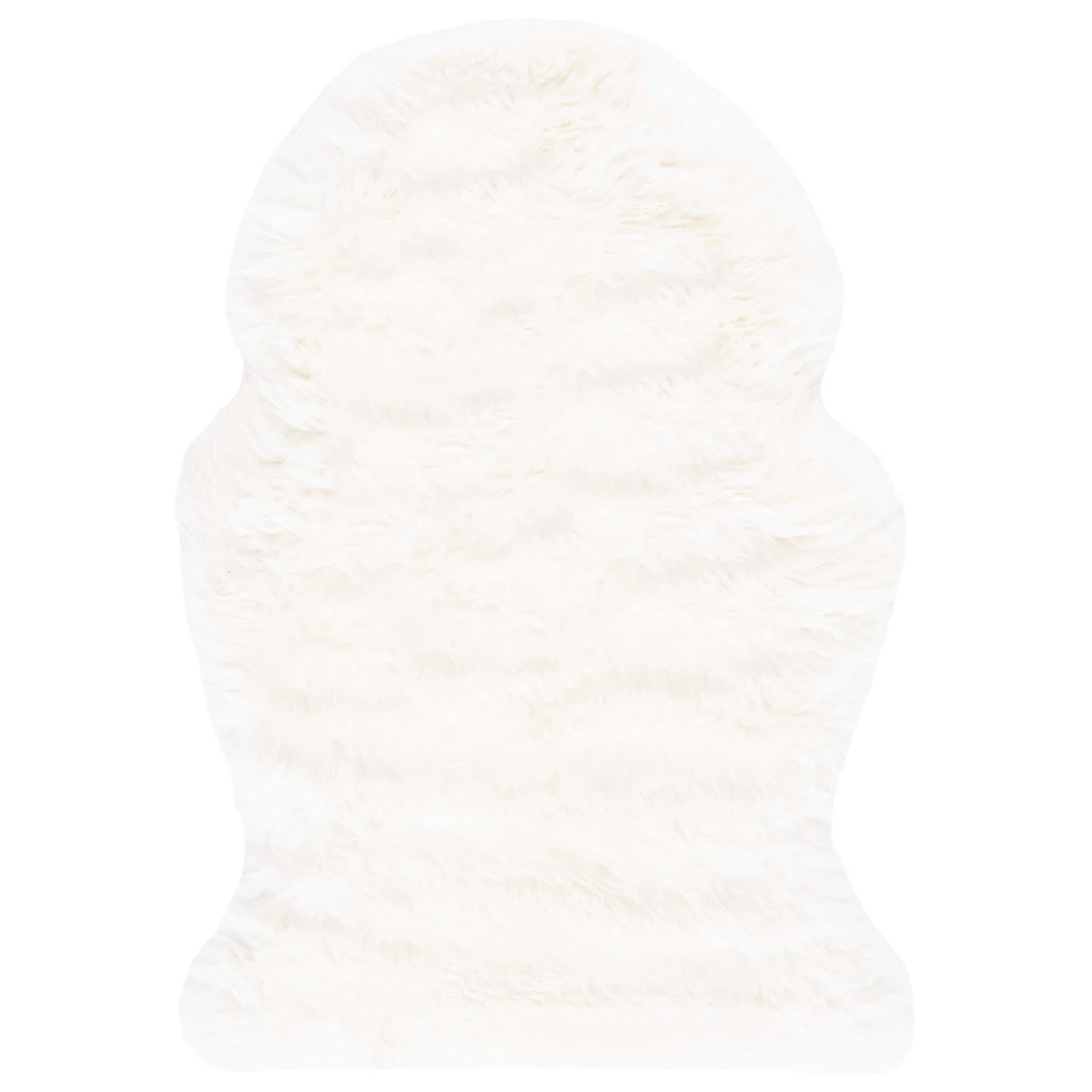 AllModern Mera White Handmade Sheepskin Rug & Reviews | Joss & Main | Joss & Main