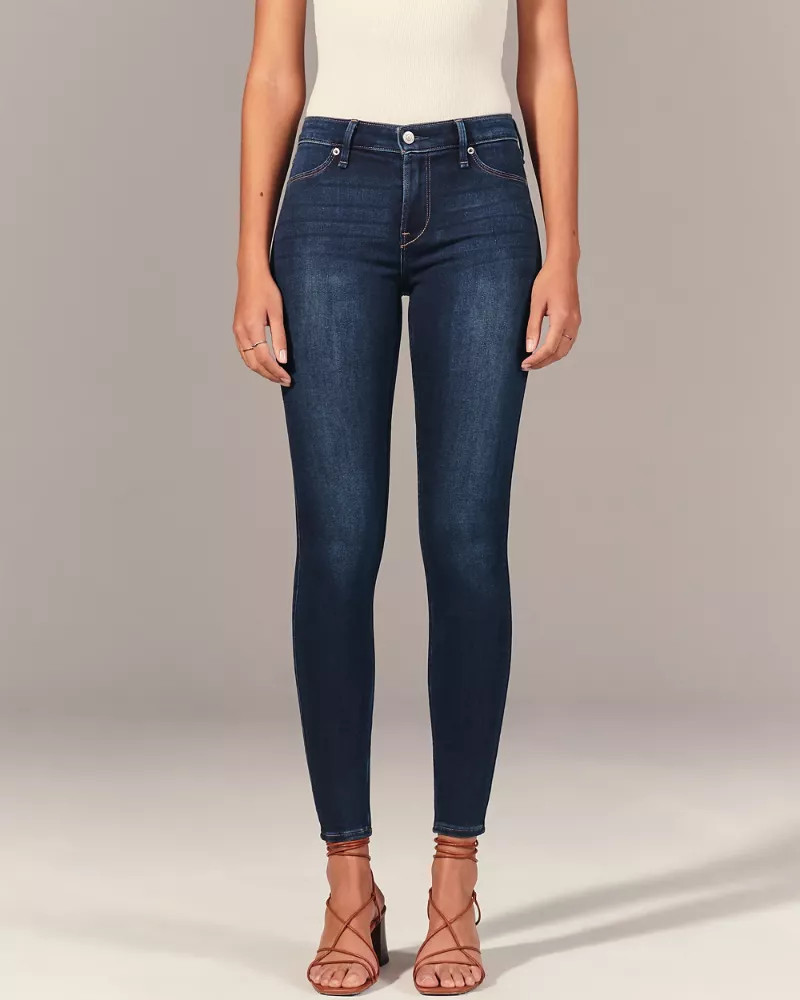Mid Rise Super Skinny Jean Leggings | Abercrombie & Fitch US & UK