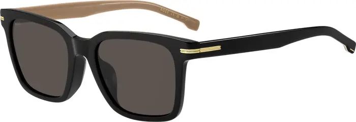 BOSS 54mm Rectangular Sunglasses | Nordstrom | Nordstrom