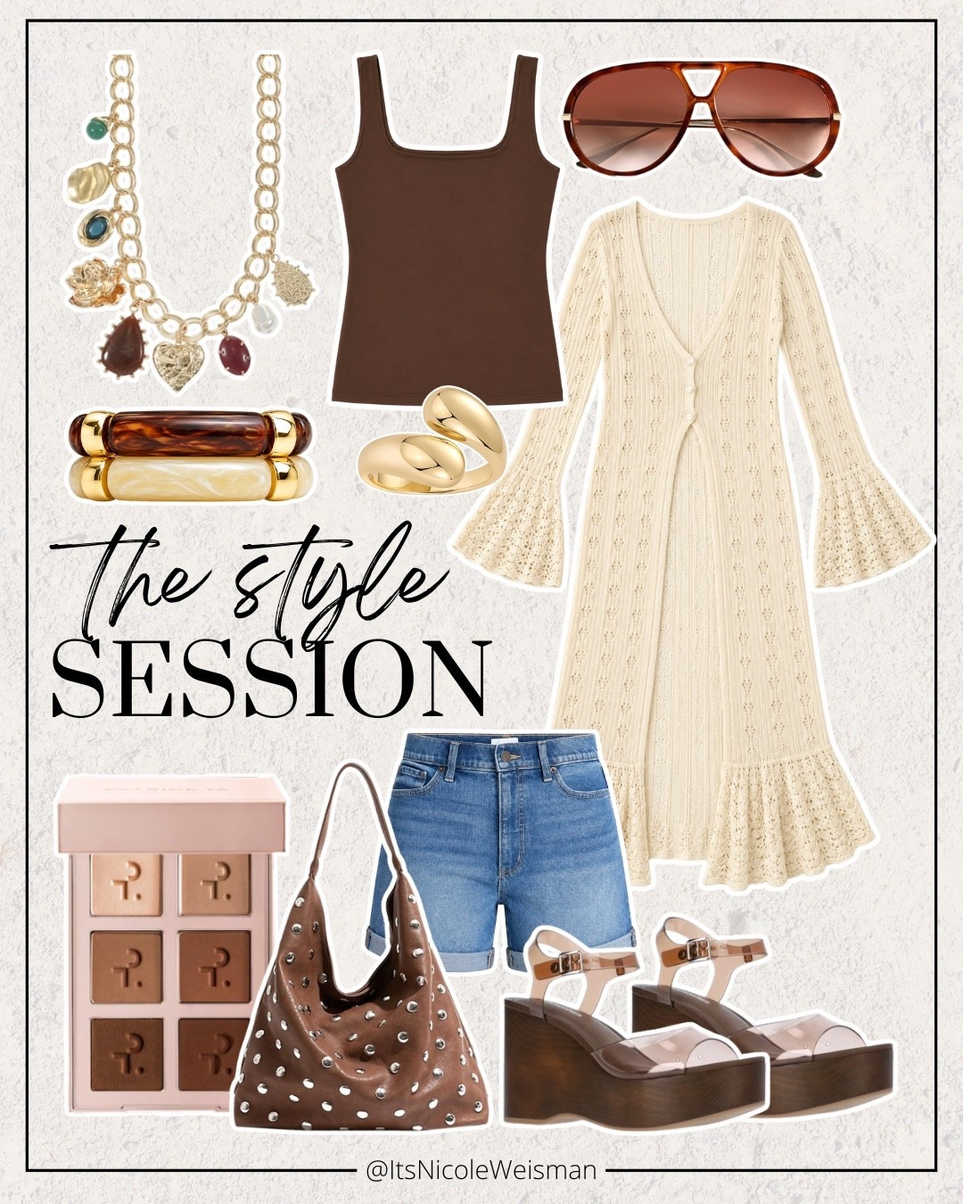 Neutral Festival Outfit Style Session 

#summerstyle #summeroutfit #ootd #outfitinspo #fashioninspo
#instafashion #womensfashion #styleinspo #everydaystyle
#vacationstyle #resortwear #casualsummerstyle 
#ltk #ltkfashion #liketoknowit #ltkstyletip #affordablefashion #fashionreels #amazonfashion #stylesession

#LTKootd #LTKgrwm #LTKMidsize