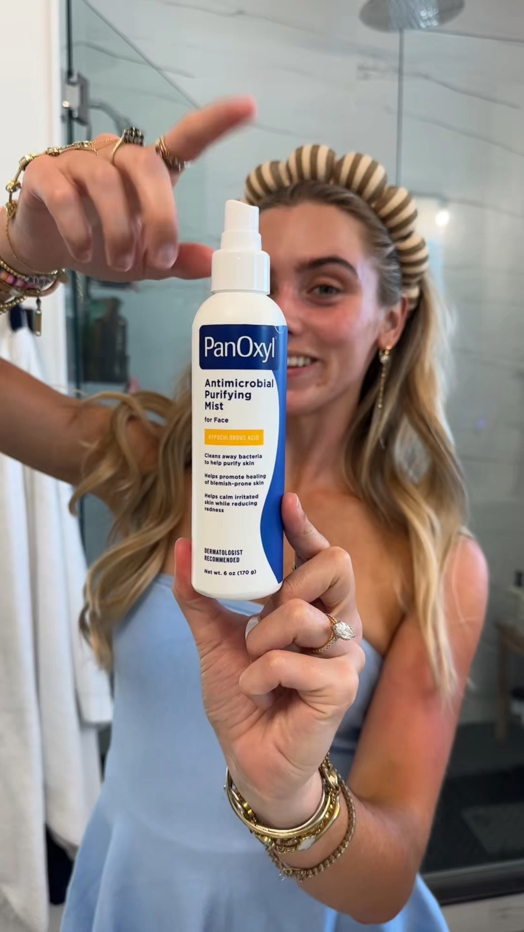 this right here is your skincare magical secret weapon aka @panoxyl Antimicrobial Purifying Mist 💦 this mist does it all from soothing irritation, to reducing the look of redness, and even promoting healing for blemish-prone skin. Like I said, it does it all in a lightweight refreshing mist. Let me be your skincare big sister with this one - a hypochlorous acid spray is a must have in your daily routine. You can find PanOxyl at any major retailer.

#LTKgrwm #LTKselfcare #LTKBeauty
