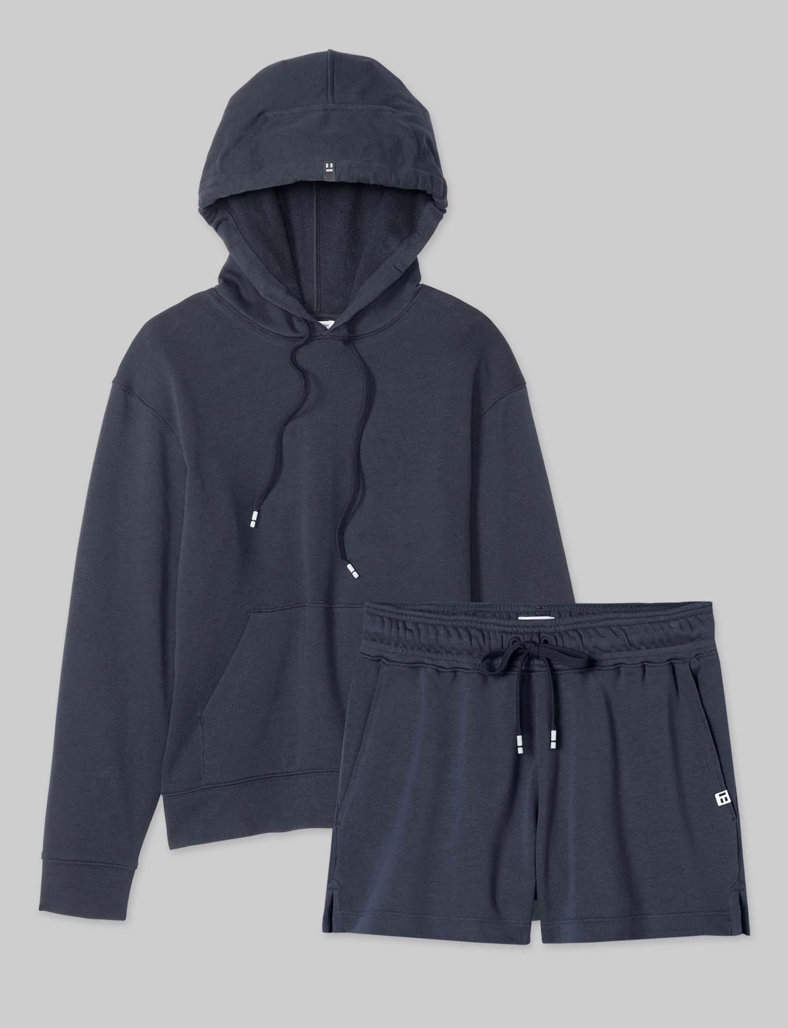 Women's French Terry Hoodie & Short Set | Tommy John