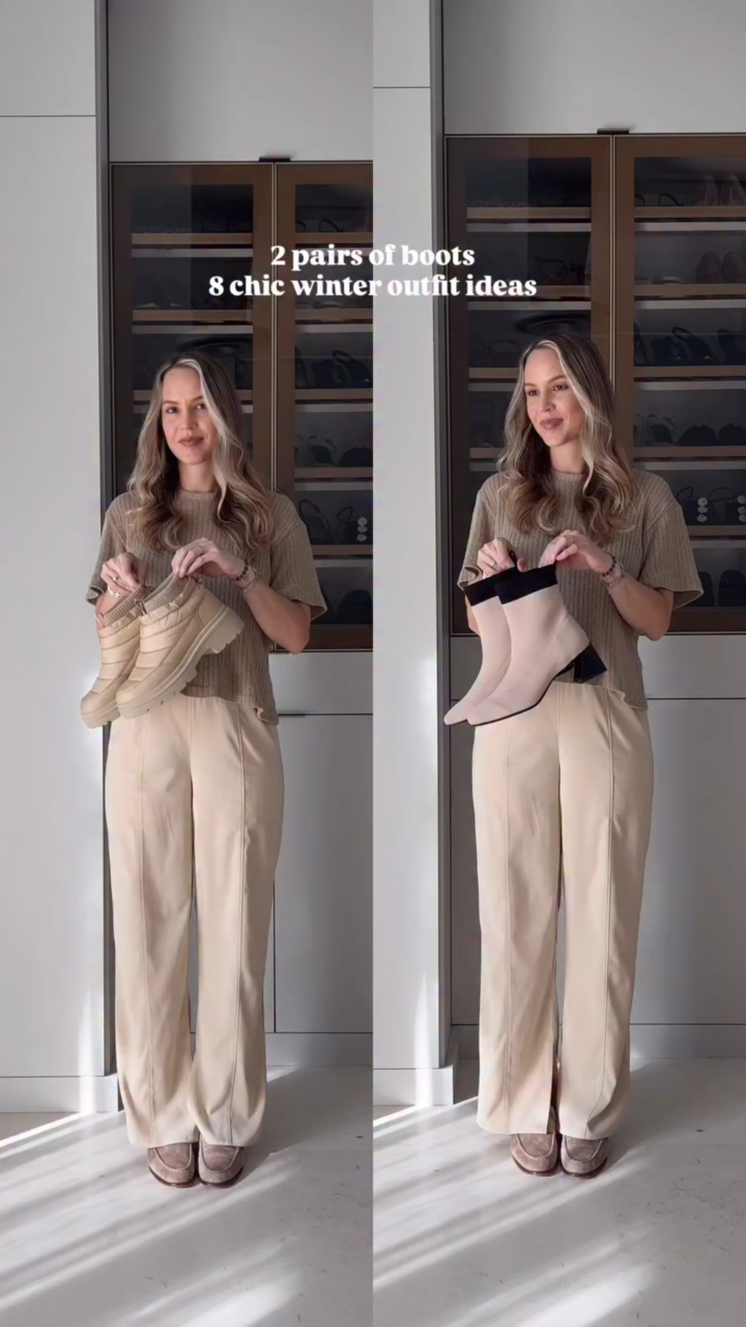 Winter Outfit Ideas with VIVAIA Boots 👢