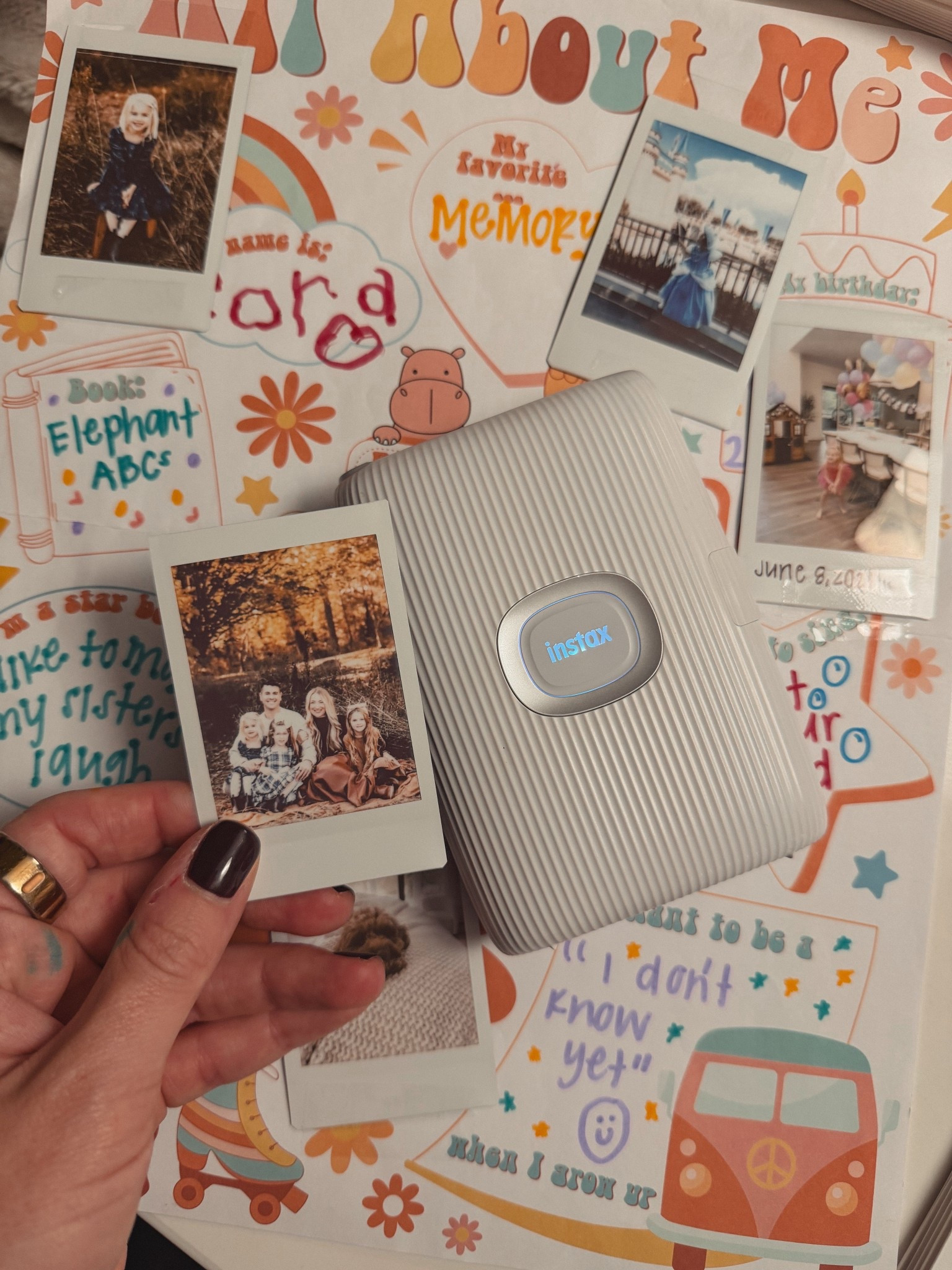 my favorite little printer  ◡̈ i also bought this for my 8y for Christmas instead of the camera so she can select good photos to print and not waste film like we did in the 00s 🤣✨📷

#LTKmomlife #LTKootd #LTKGiftGuide