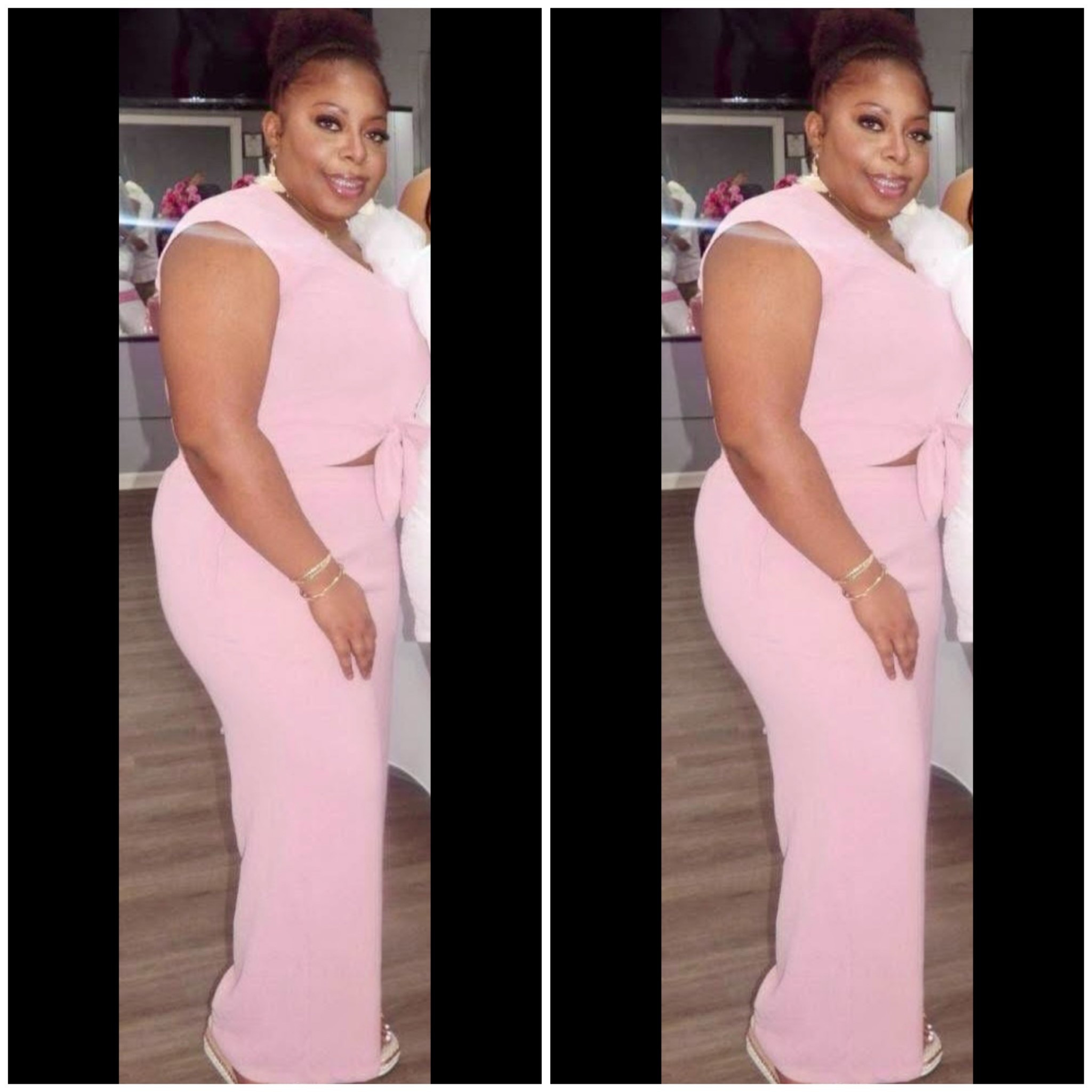 Love this cute two piece set from Amazon that I wore to a bridal shower. The theme was blush pink and champagne and this went perfect with the theme. I want it in more colors now.

Size:Large

#LTKPlusSize #LTKStyleTip #LTKFindsUnder50