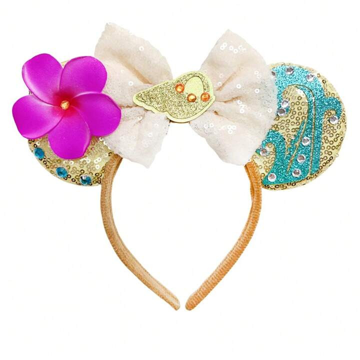 Ear Head Bands For Women Cosplay Bow Hairbands Girls Winkles Sunflowers Ears Headbands Kids Hair ... | SHEIN