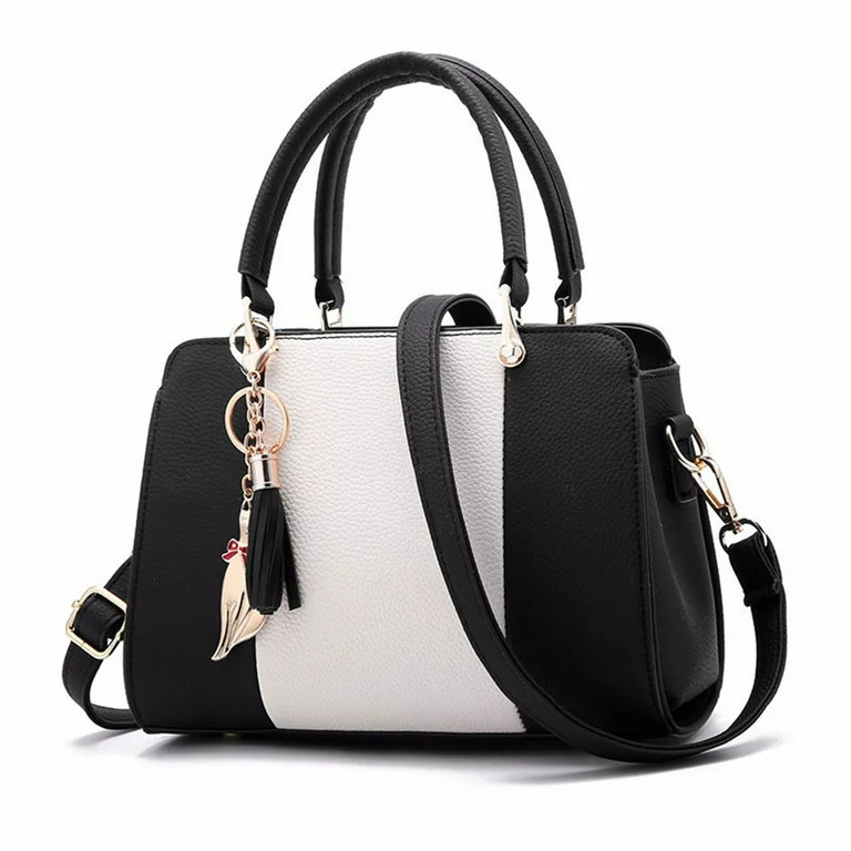 Women Lady Leather Handbag Shoulder Bag Tote Purse Messenger Satchel Girls Birthday Christmas Gif... | Walmart (US)