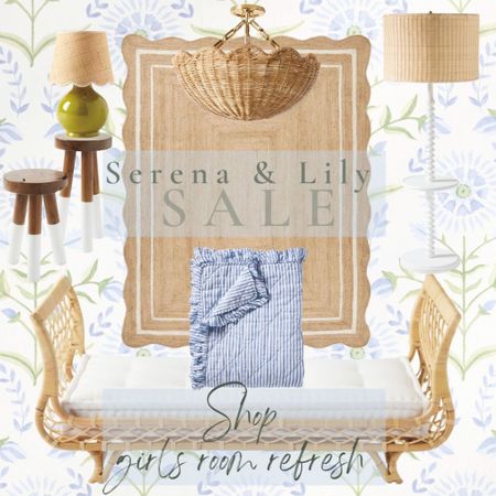 Serena & Lily Spring Design Event Sale // Girls room refresh 🌼

#LTKSale #LTKkids #LTKhome
