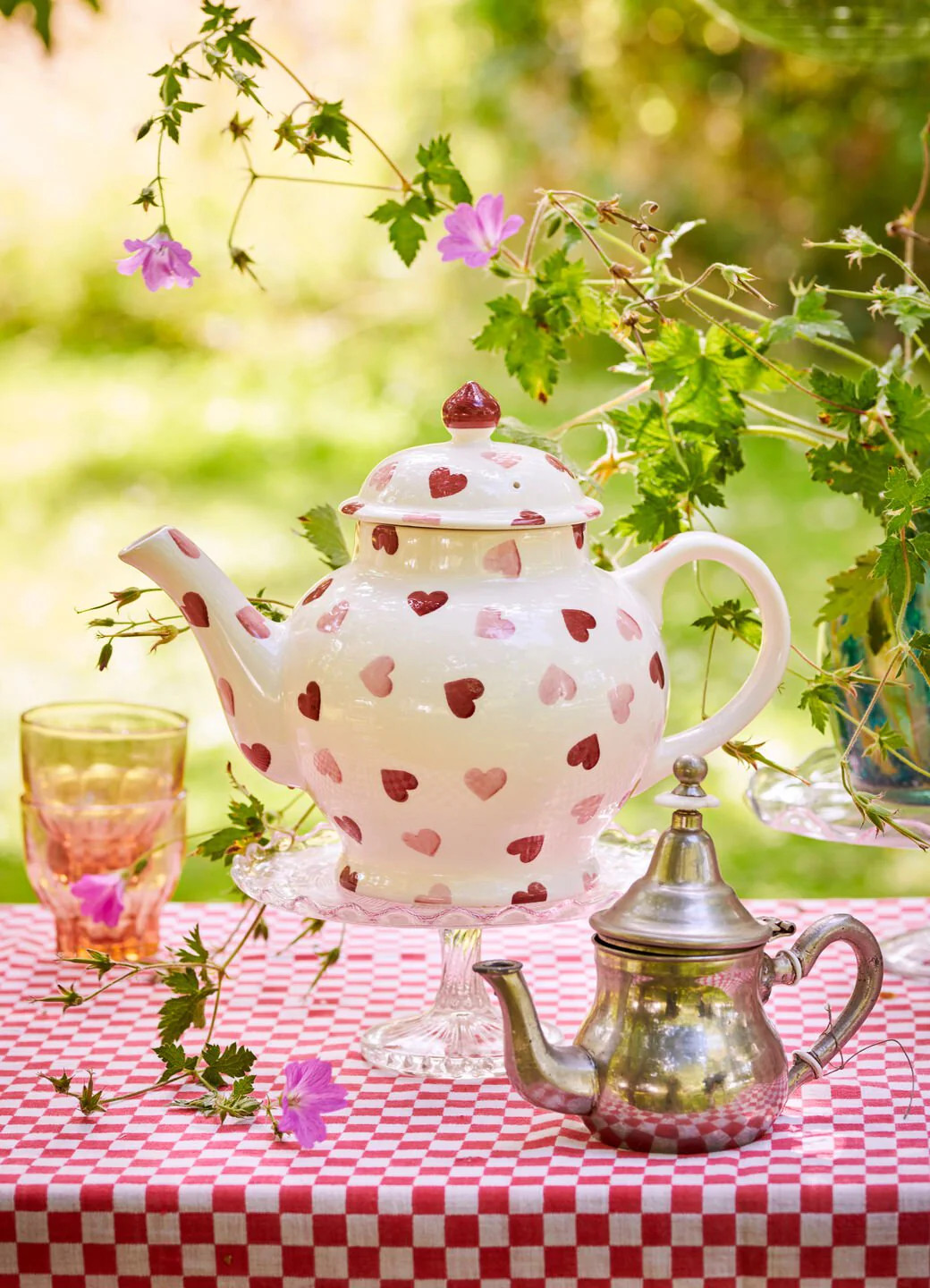 Pink Hearts 4 Mug Teapot | Emma Bridgewater (UK)