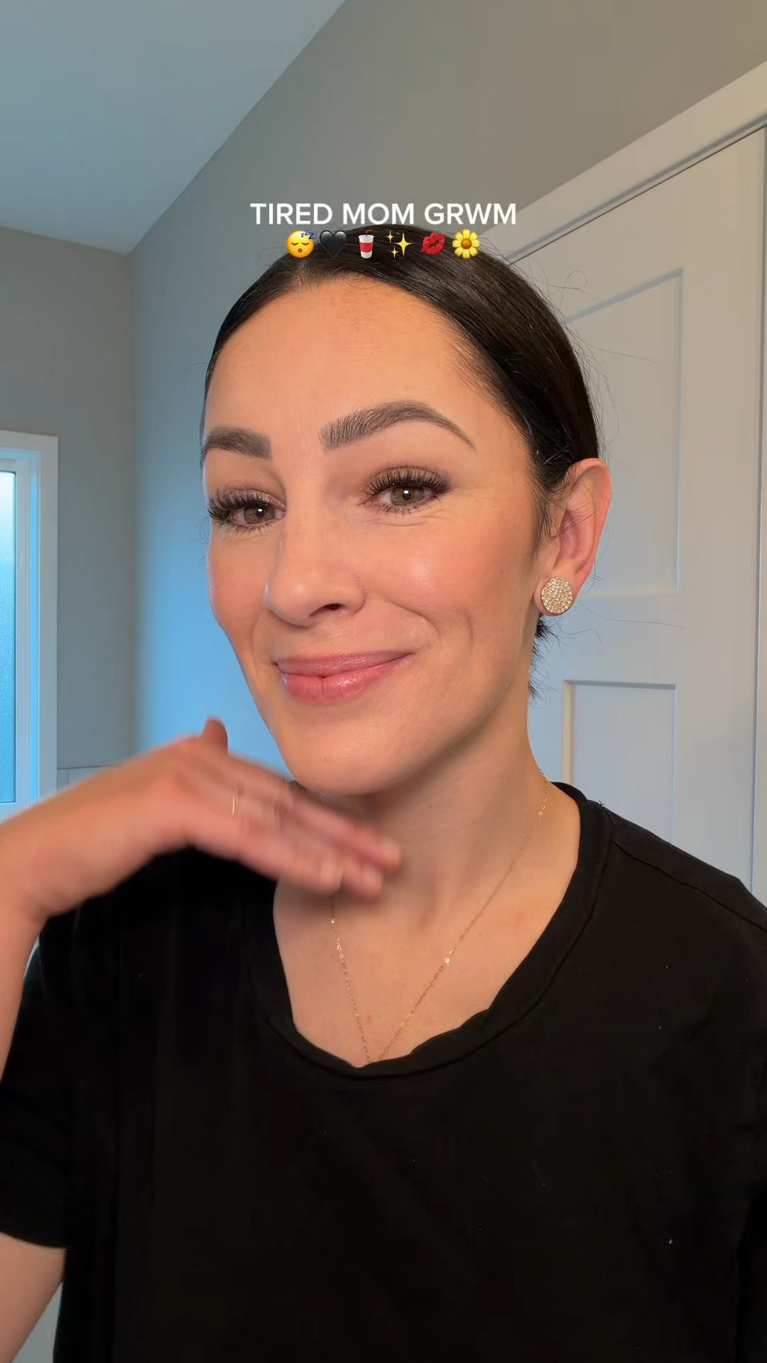 GRWM in 10 minutes! I am obsessed with Merit foundation! I use Dune. The Tarte ceaseless concealer is a must for my aging eyes and I use 16n fair-light. Eyeshadow was recommended by my friend and beauty guru friend, Kaylen, and she says they stay ALL day. Shes not lying! Blush is Flitglow but I can’t link it. I love 100% pure and their clean products. Glow Recipe is soooo good on my skin! And the Ciele prime and protect didn’t irritate me at all and was so easy to apply. Lashes are Flutterhabit (linked) and they take me about 15 minutes to apply an I already had them on before this making it even easier to get ready besides my little helper haha. 

#LTKBeauty #LTKFindsUnder100 #LTKFindsUnder50