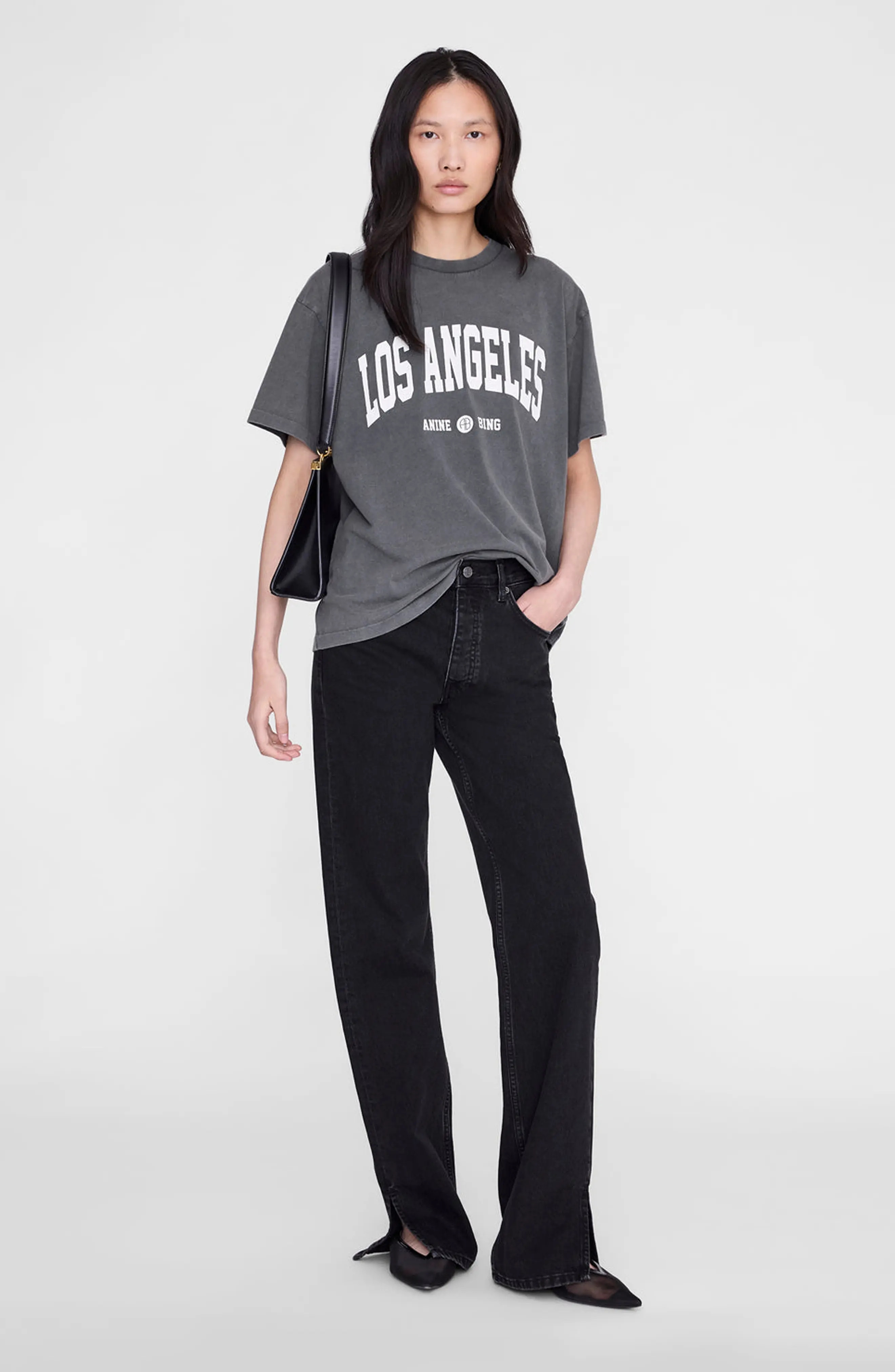 ANINE BING Cade Los Angeles University Tee (Women) | Nordstrom | Nordstrom