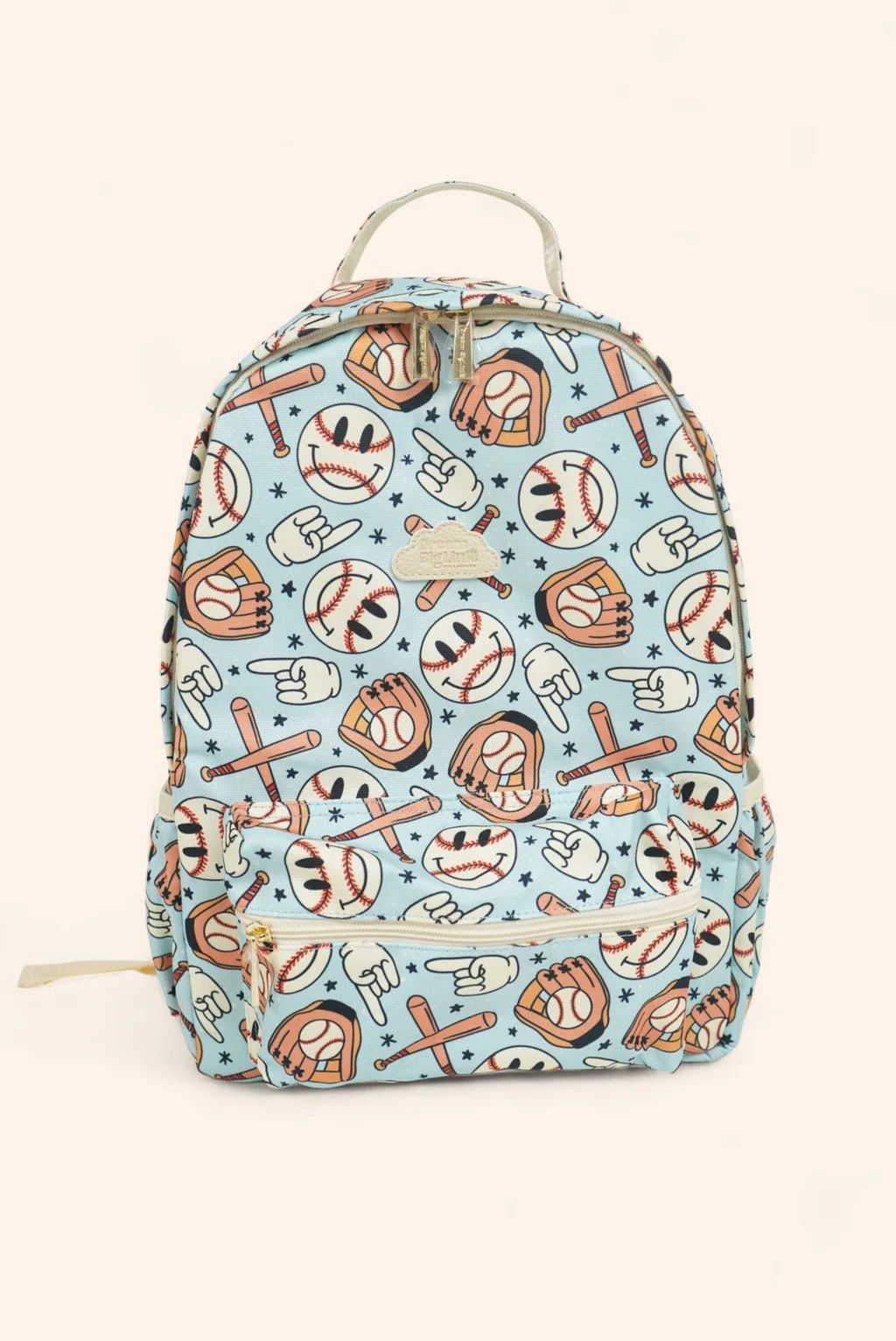 BASEBALL SMILEY DREAM BACKPACK | Dream Big Little Co.