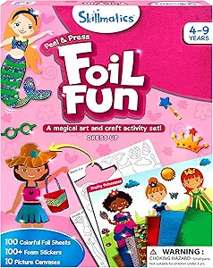 Skillmatics Foil Fun - Dress Up, No Mess Art for Kids, Craft Kits & Supplies, DIY Creative Activi... | Amazon (US)