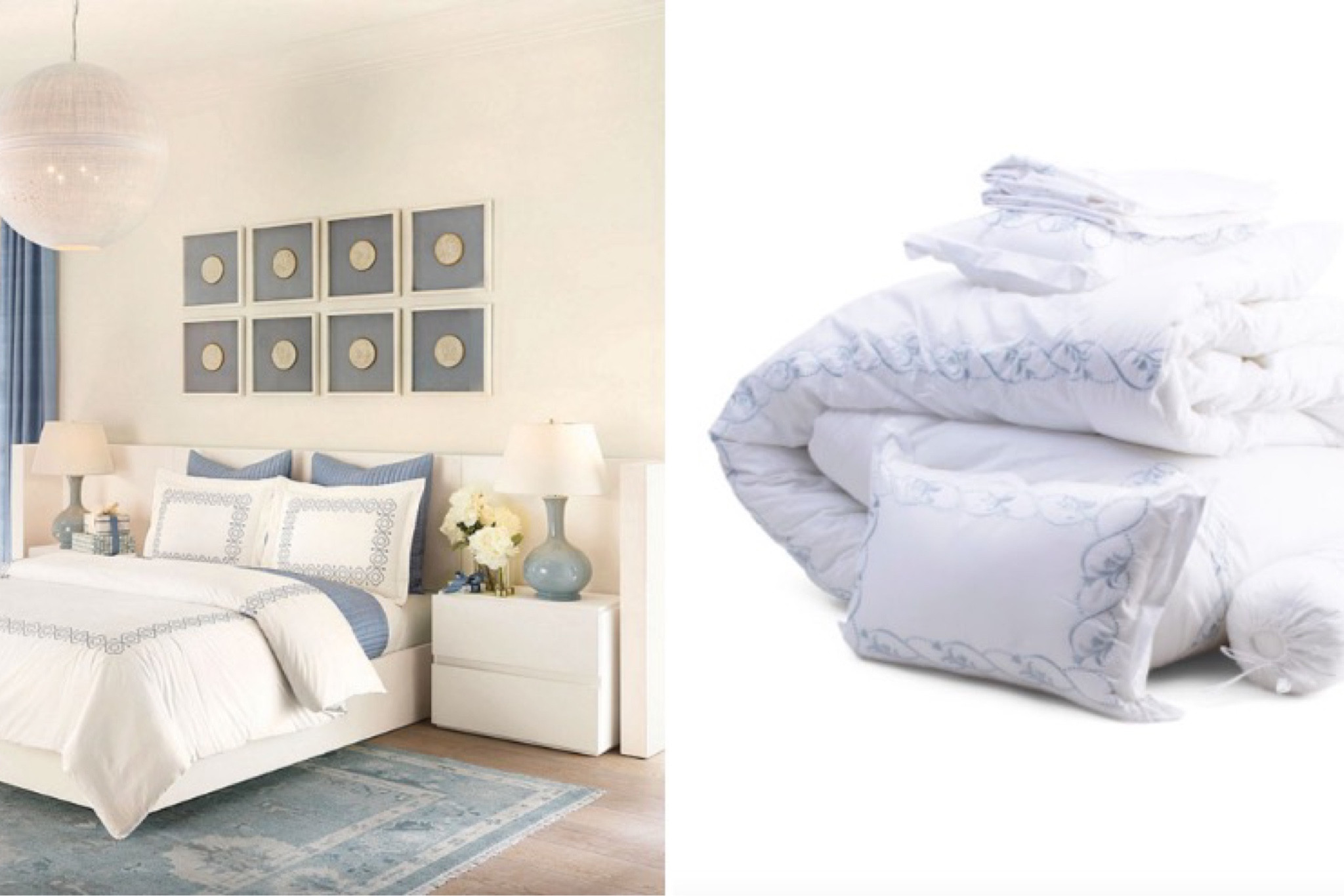 Ballard bedding dupe!! 6 pc set comes in king size or queen size. Includes comforter, 2 shams, 2 lumbar pillows, and a bolster pillow. $75 for queen size and $79 for king size. Be quick, on clearance and almost gone! Dupe dupes more affordable option find replica copy cat similar look for less budget friendly affordable cheap cheaper beautiful pretty. Love dupes like these? I share multiple every day in my Facebook group “DAILY DECOR DUPES”

#LTKunder100 #LTKU #LTKhome