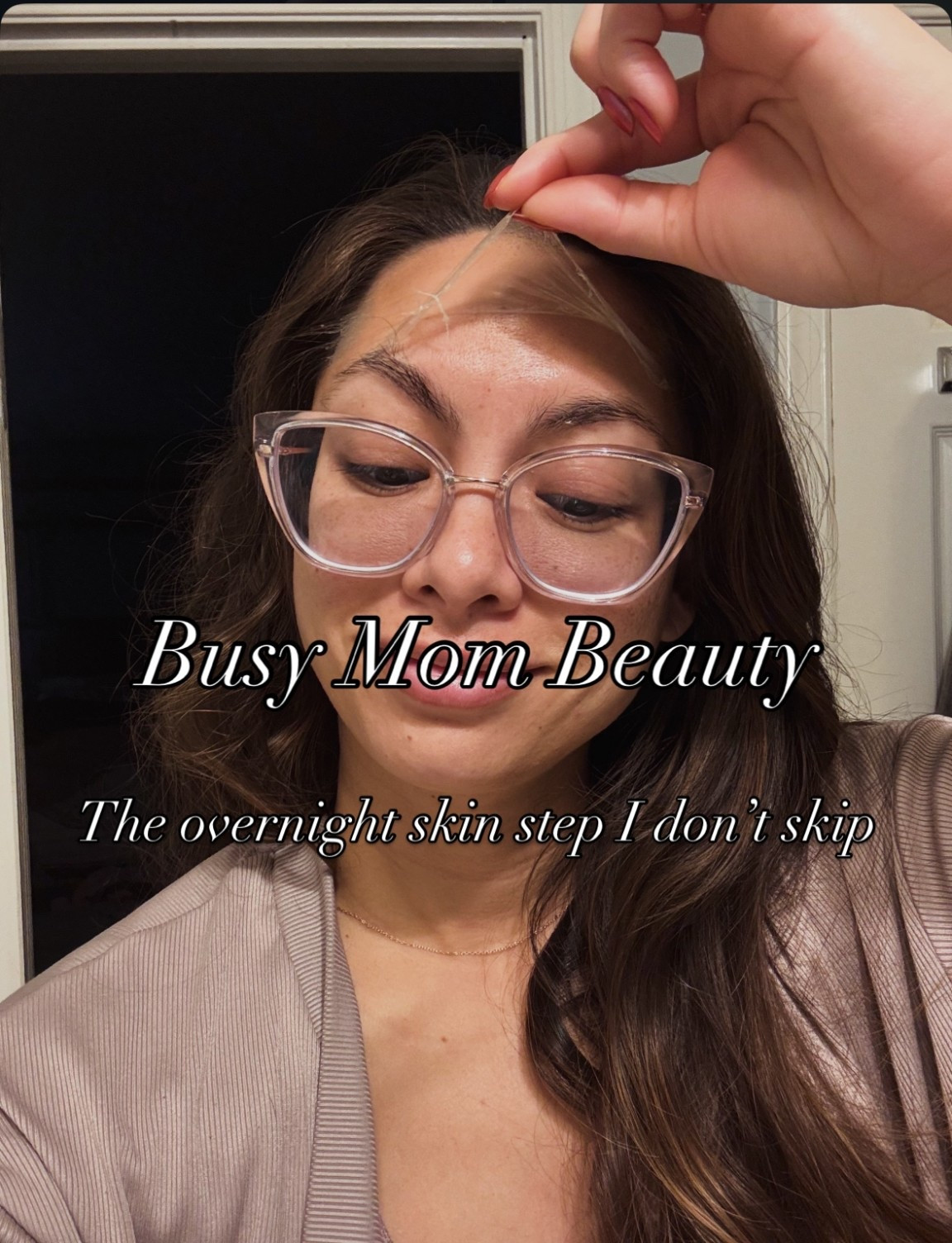 I’ve tried so many products trying to get that Botox-like smoothing effect without actually getting Botox.
This has been the easiest and closest thing I’ve found — a pregnancy-safe alternative I’ve been using every single night for 2 months, and I’m genuinely loving the results.
Low effort, busy-mom approved, and finally something I stick with 🤍

🌸Follow us @whatthesisterslove to receive links💌
✨

Comment SISTERS for link

——
🌸We’re so glad you’re here

I’m Ericka a millennial mom
mom of toddlers
pregnant mama
stay at home mom
crunchy mom
natural mama
faith filled mom
intentional motherhood
everyday mom life
simple mom life
imperfectly cozy
realistic motherhood
joyful chaos
I love sharing natural skincare
clean beauty routine
pregnancy safe skincare
diy nails
simple self care
5 minute makeup
glow from within
mom beauty hacks
no filter needed
skincare for busy moms

#BusyMomBeauty #PregnancySafeSkincare #PostpartumSkin #MomSkincare #LowMaintenanceBeauty #RealLifeSkincare #OvernightSkincare #ForeheadSmoothing #MomLifeBeauty #SimpleSkincare #SkincareThatWorks #NoBotoxJourney #NaturalLookingSkin #SelfCareForMoms


#LTKBeauty #LTKmomlife #LTKselfcare