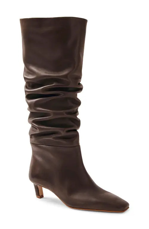 ALOHAS Kalila Slouch Knee High Boot in Brown at Nordstrom, Size 10-10.5Us | Nordstrom