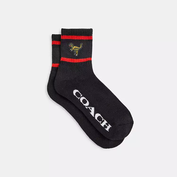 Rexy Quarter Crew Socks | Coach (US)