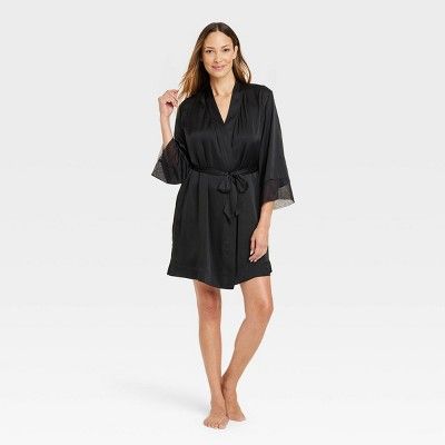 Women's Satin Robe - Stars Above™ | Target