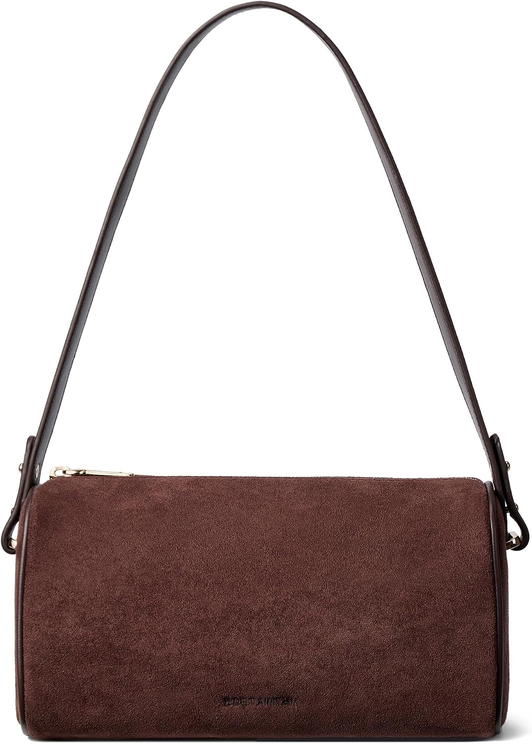 BOSTANTEN Shoulder Bag for Women Suede Leather Crossbody Purse with 2 Strap | Amazon (US)
