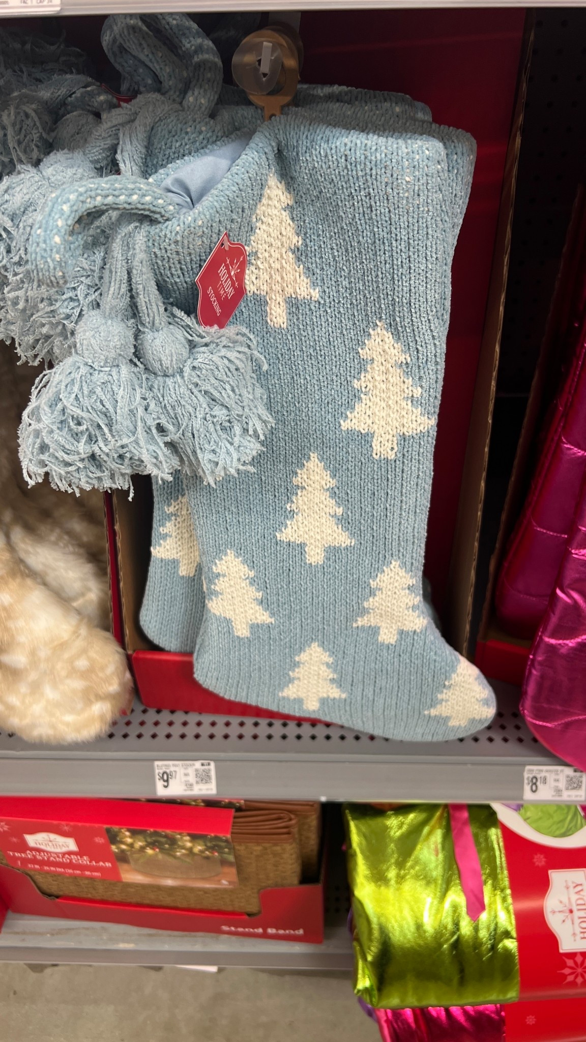 Blue Christmas Stocking 

#LTKHoliday #LTKSeasonal #LTKFindsUnder50