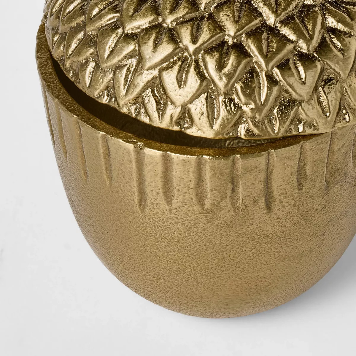 Cast Metal Acorn Canister - Threshold™ designed with Studio McGee | Target