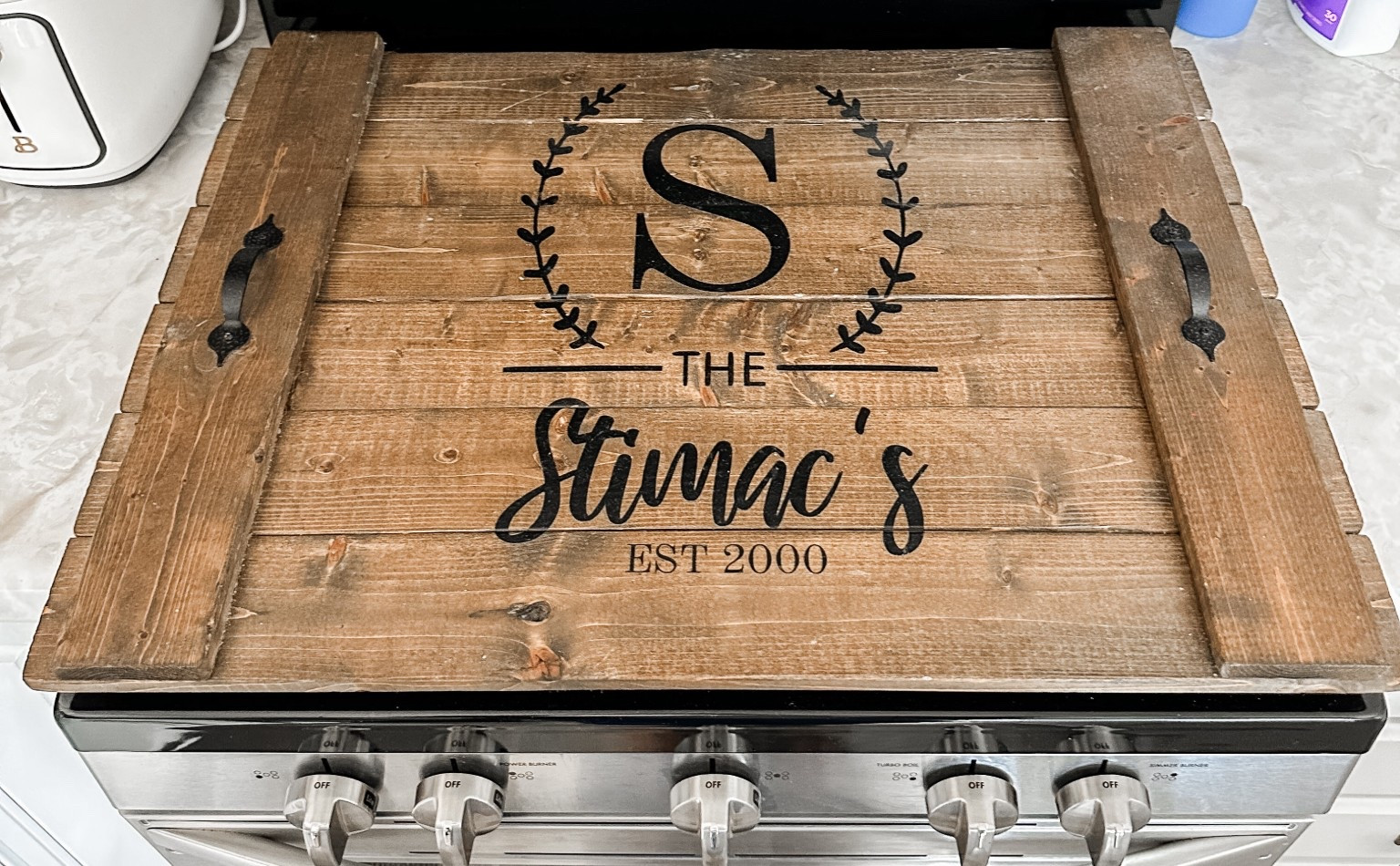 Personalized wood stove top cover 


Christmas gift
Wedding present 
New home gift
Holiday 

#LTKHome #LTKHoliday #LTKWedding