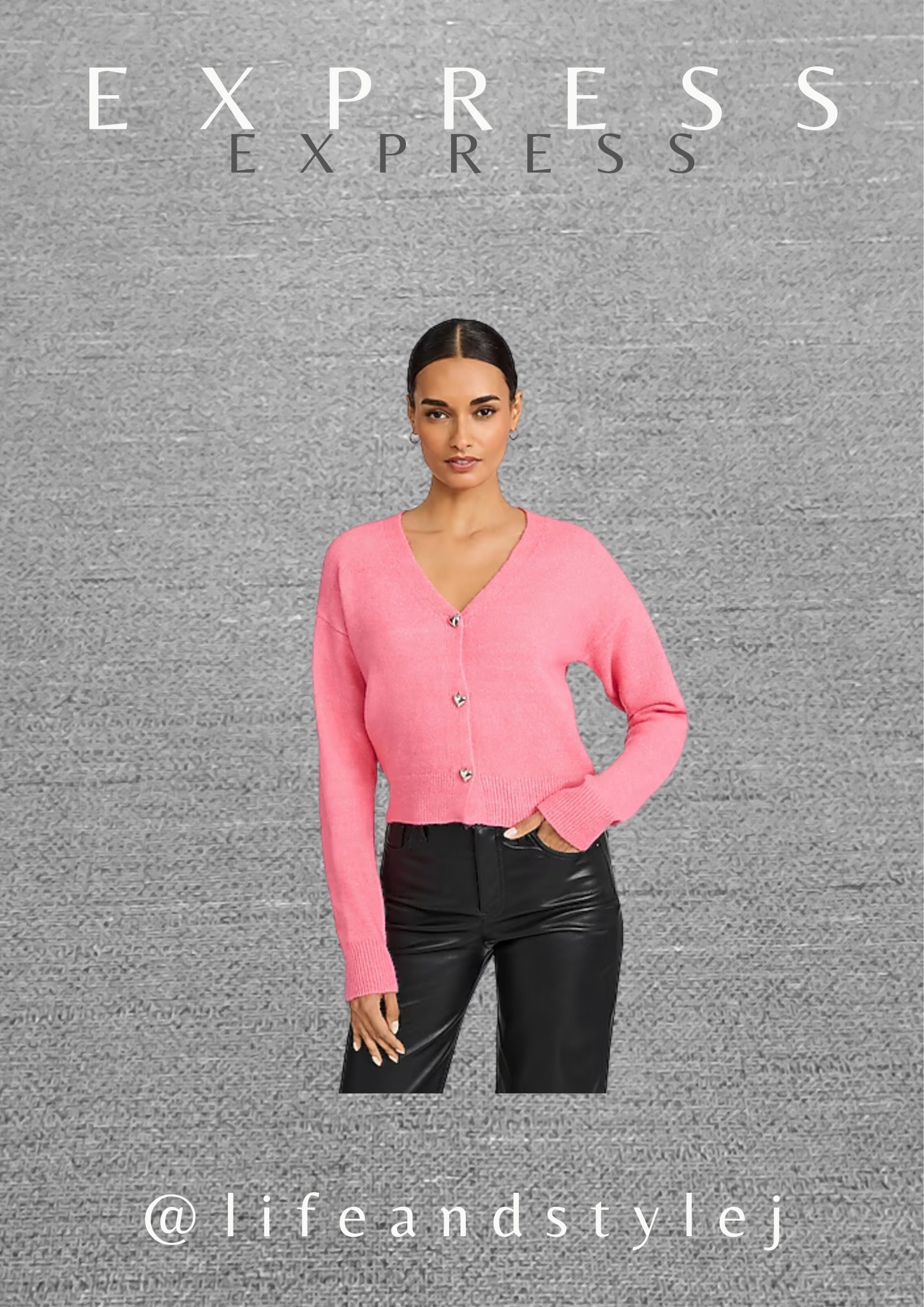 The Express v neck heart button cardigan adds a soft romantic touch to a midlife wardrobe while staying modern and polished. Style it with high rise denim or tailored trousers, keep accessories minimal, and finish with loafers or ankle boots for an ageless everyday look. #midlifefashion #agelessstyle #modernwardrobe #chiccardigan #everydaystyle 

#LTKFindsUnder100 #LTKSeasonal #LTKU