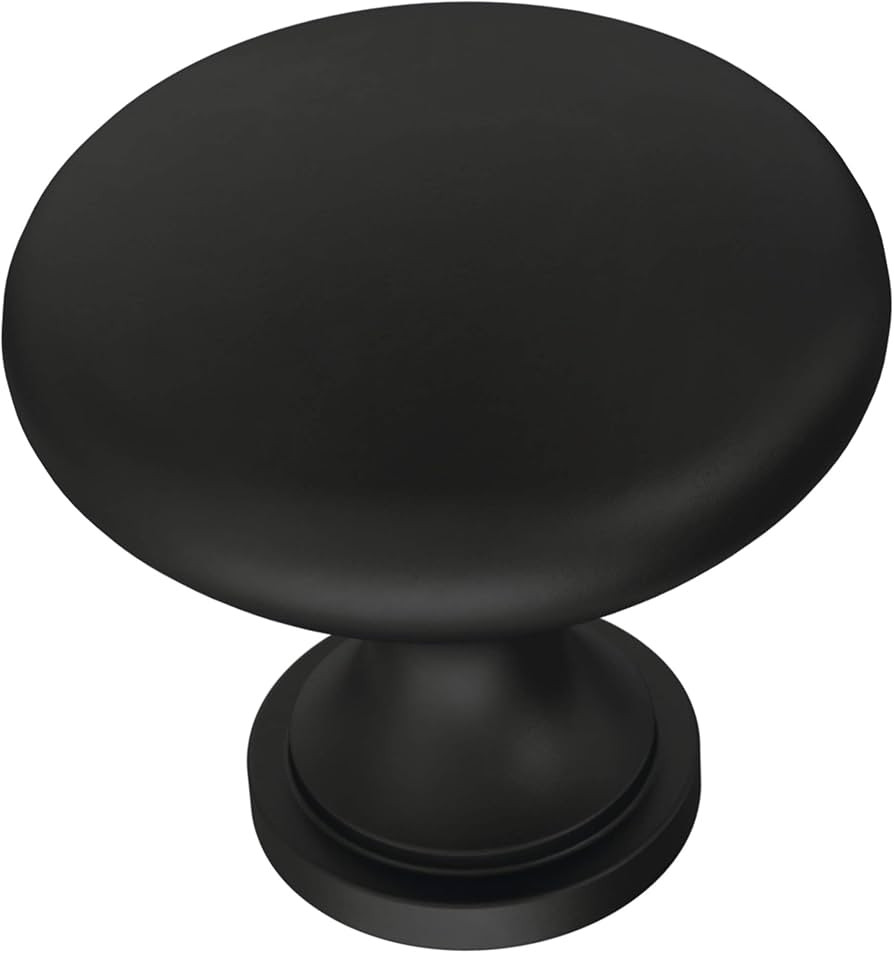 Franklin Brass (10-Pack) – Matte Black Cabinet Knobs for Dressers, Drawers, Kitchen Cabinet Doo... | Amazon (US)