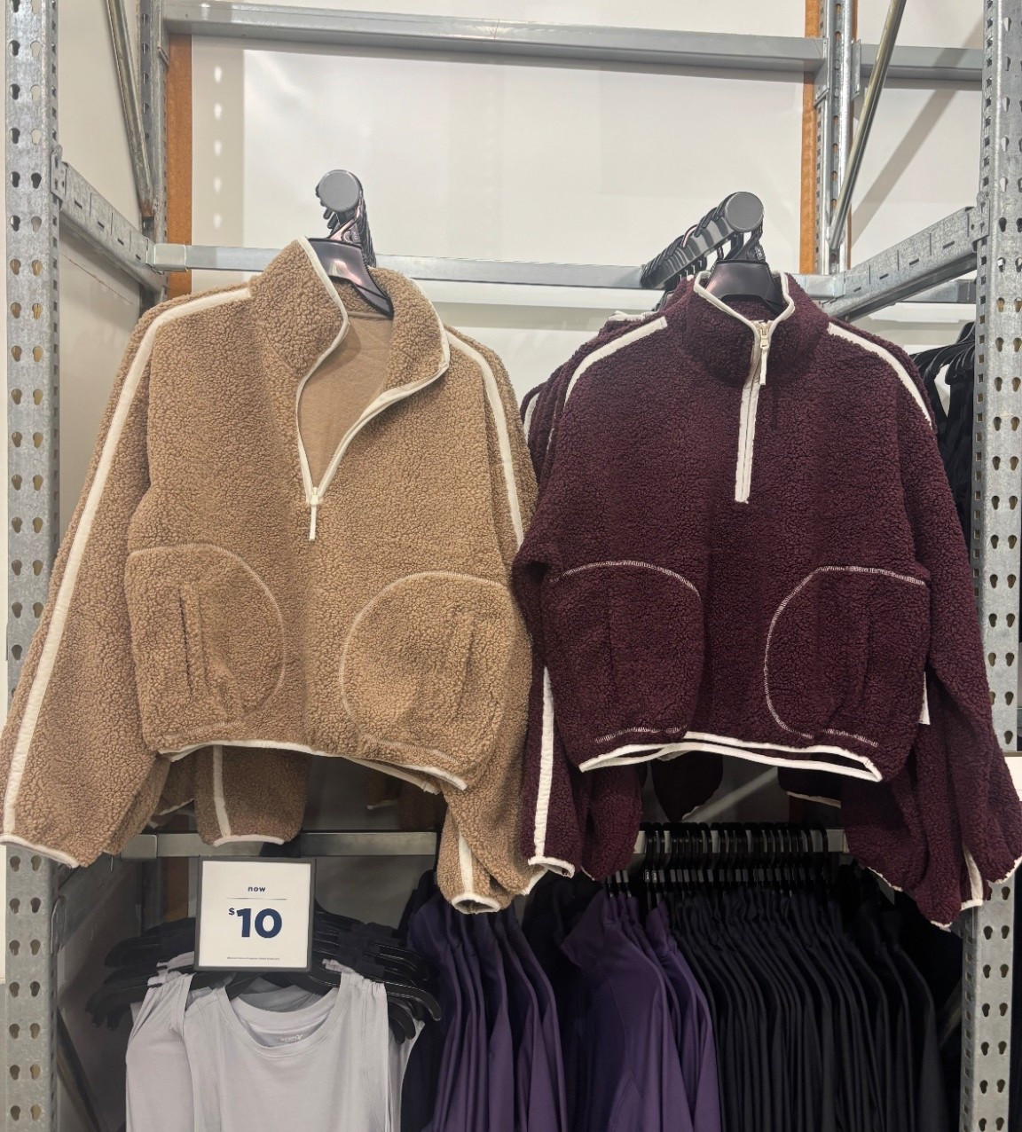 $28 Sherpa pullovers! 4 colors available 