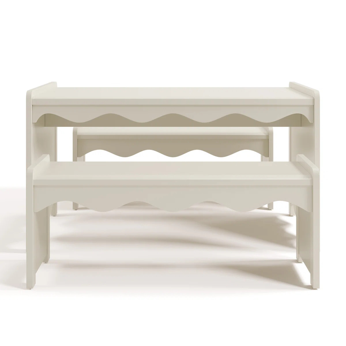 Casablanca Deluxe Montessori Indoor Kids Table And Bench Set | Wayfair North America
