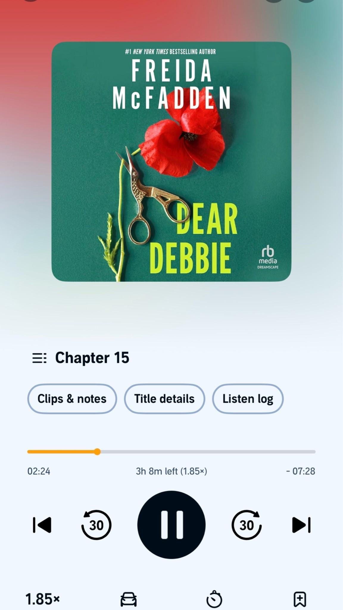 Dear Debbie by Freida McFadden