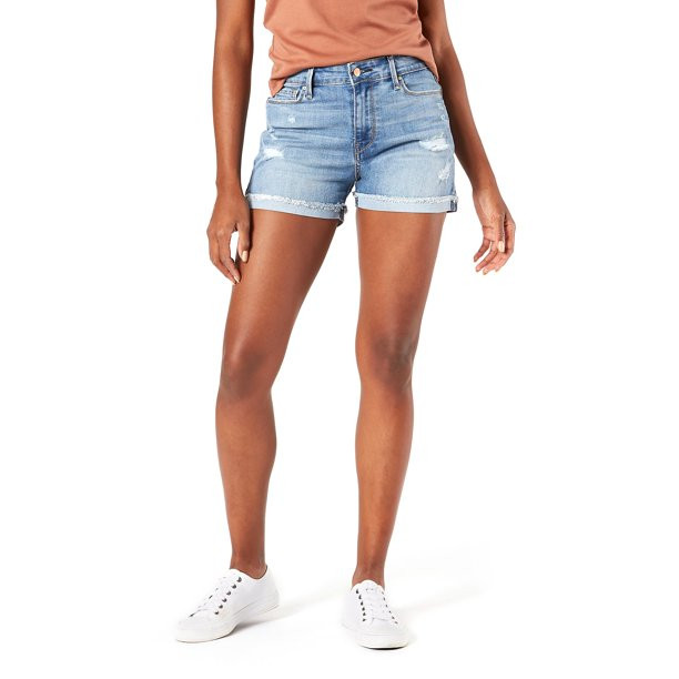 Signature by Levi Strauss & Co. Women's Cuffed Short | Walmart (US)