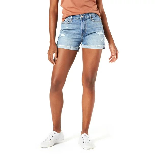 Women's High-Rise Shorts | Walmart (US)