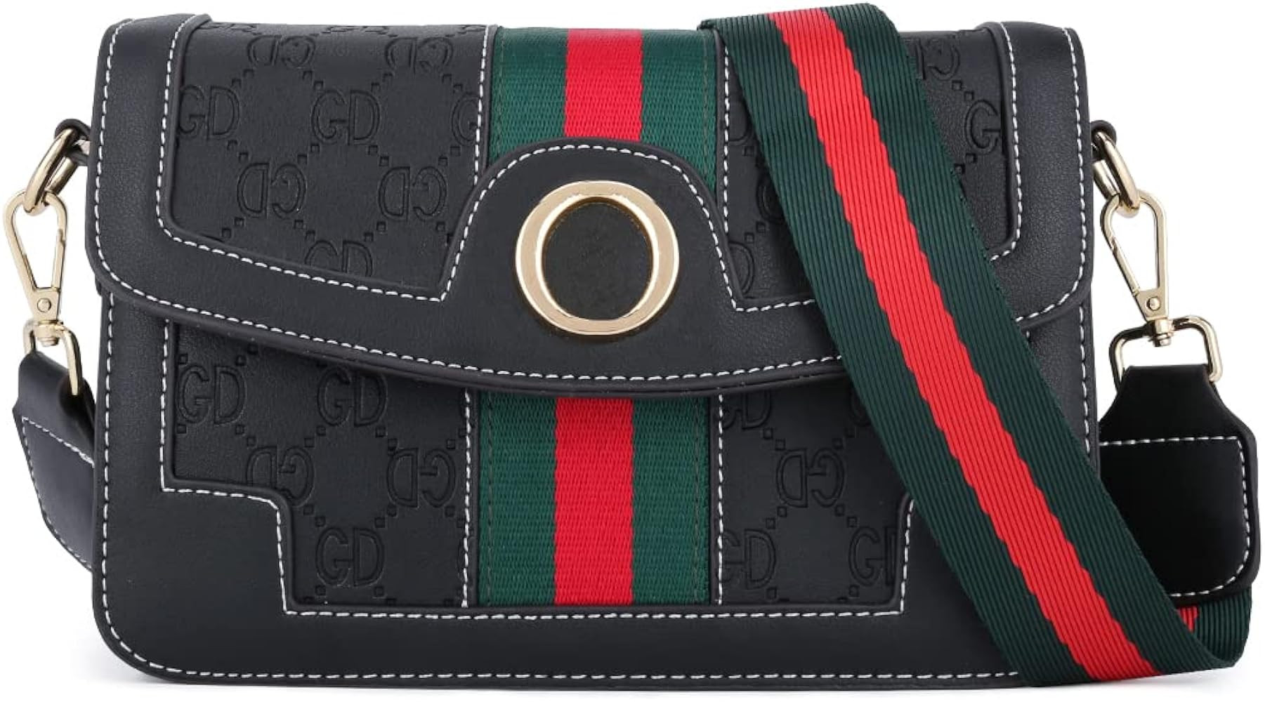 Crossbody Bags for Women Shoulder Designer Leather Purses Handbags Clutch Pouch Satchel | Amazon (US)