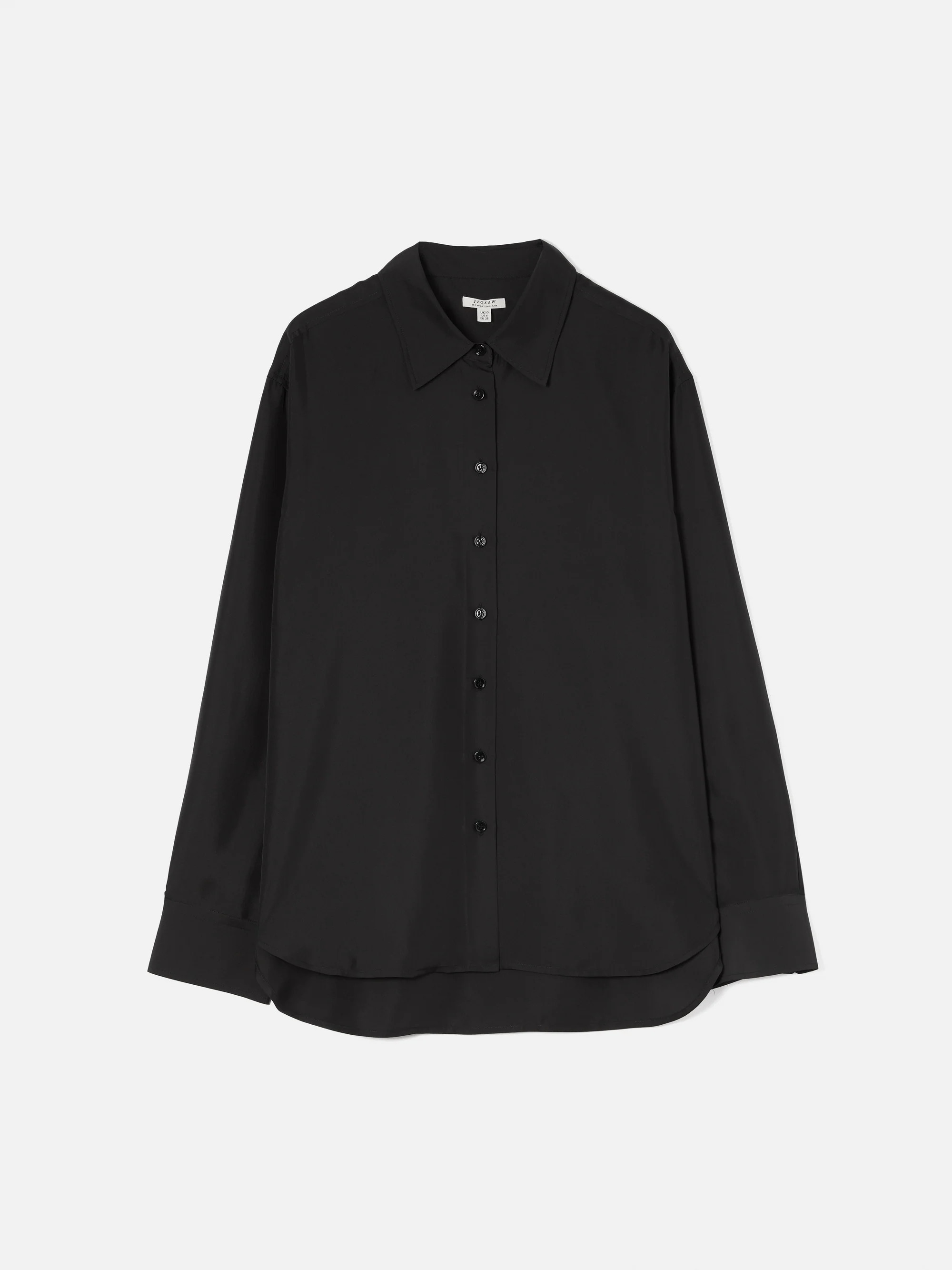 Silk Habotai Relaxed Shirt | Jigsaw (UK)