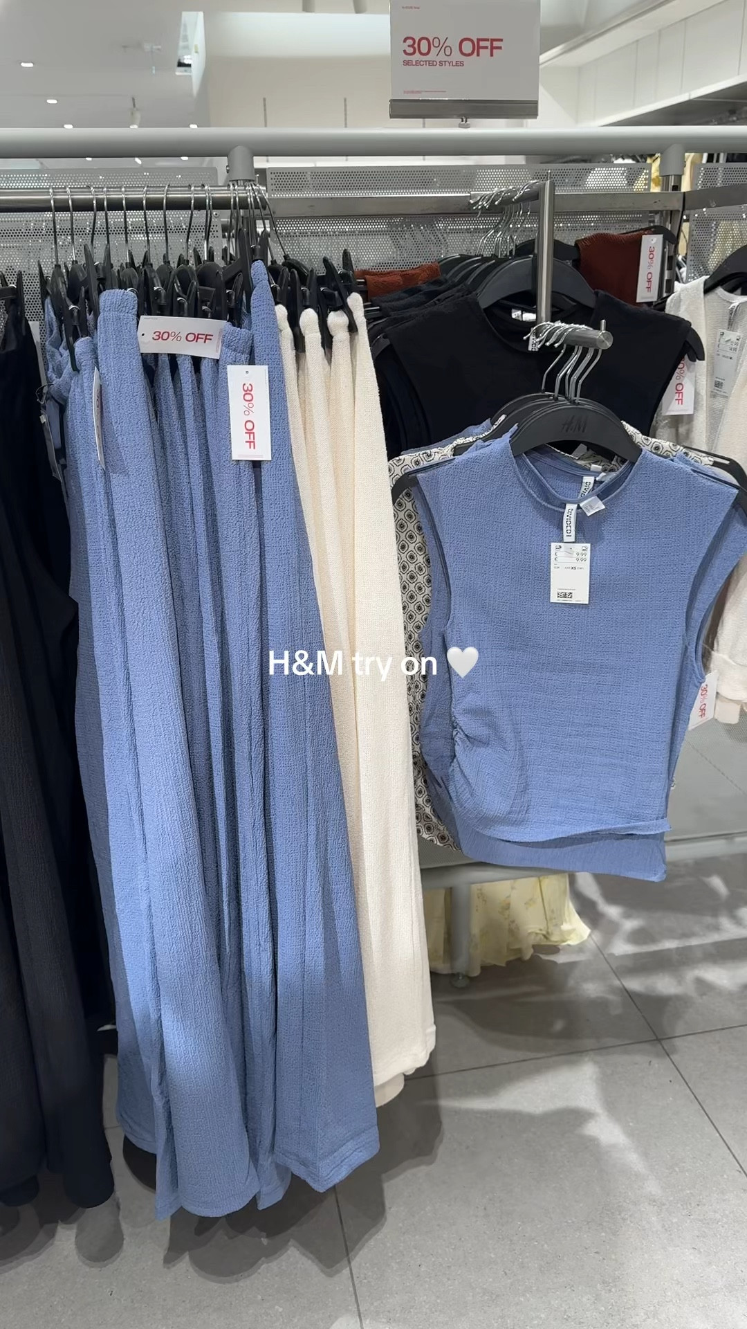H&M blue matching set try on 🤍

#LTKuk #LTKspring #LTKsummer