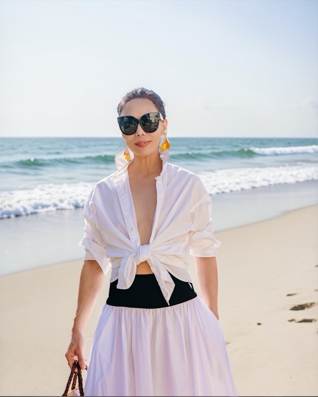 Beach day, these earrings on repeat. 

#LTKdayinmylife