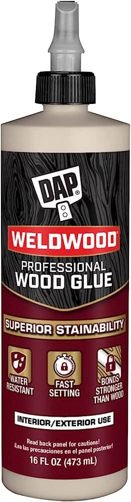 DAP Weldwood Professional Wood Glue, 16 Oz (7079800481) | Amazon (US)