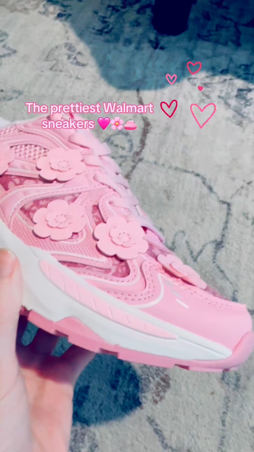 Walmart has the prettiest spring sneakers right now! Available in pink and black, but I had to grab the pink ones. 🩷

#LTKValentine #LTKdayinmylife #LTKootd