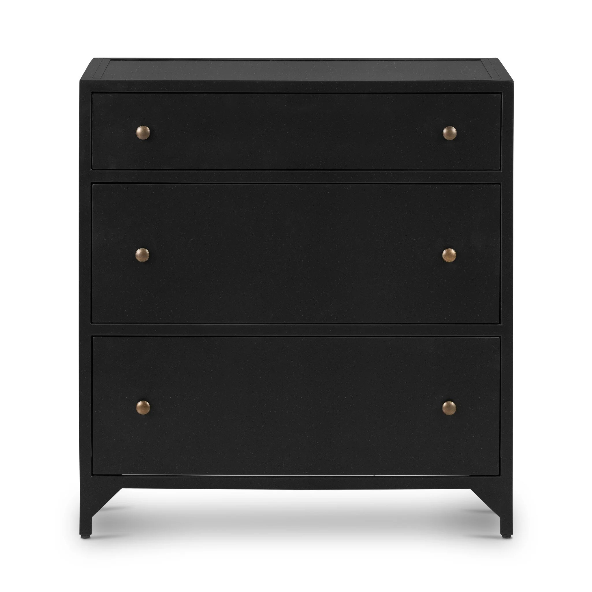 Belmont Large Storage Nightstand - Black | Outrageous Interiors + Design