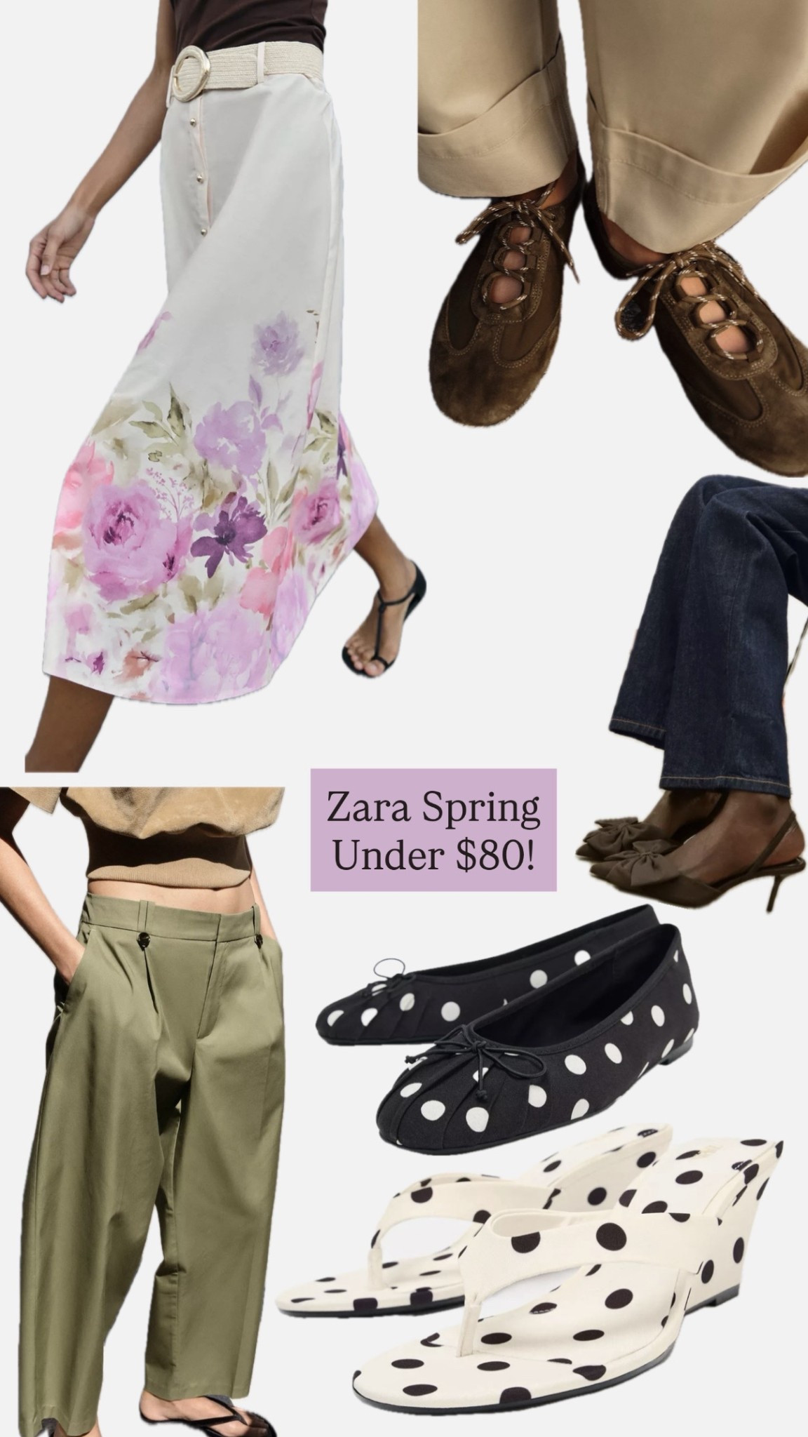 Zara spring must haves all under $80 — daily edit cover from Found by Em