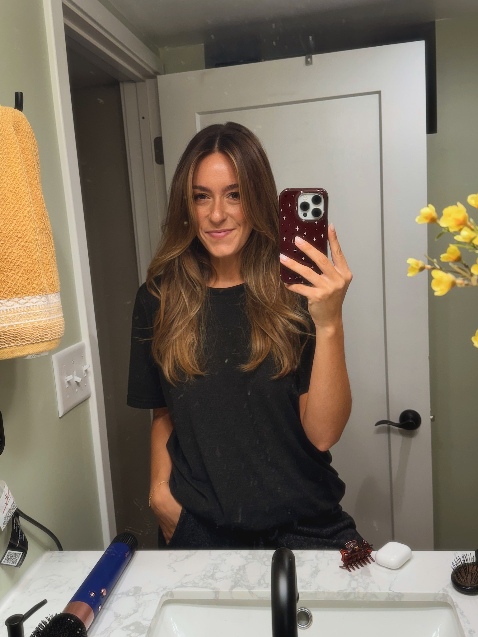 Forgot what a difference ACTUALLY using good products and styling your hair makes 😍 #haircare #athomeblowout #randco 

#LTKmorningroutine #LTKgrwm #LTKGiftGuide