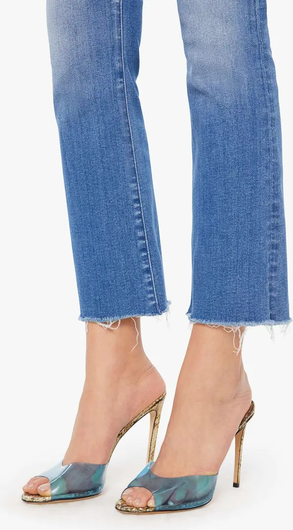 The Hustler Fray Ankle Slim Bootcut Jeans | Nordstrom