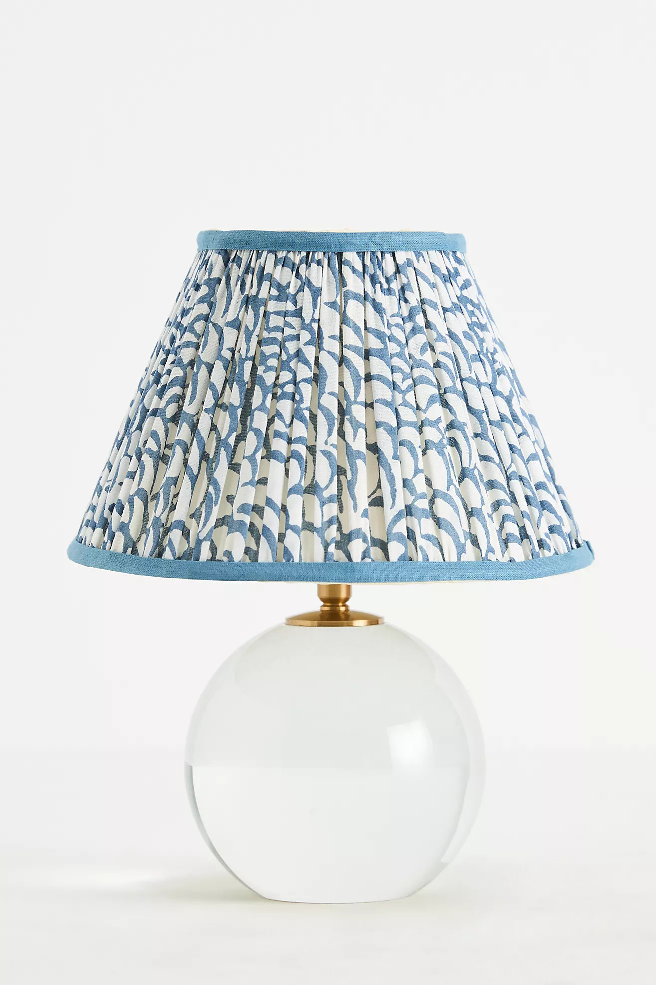 Pooky The Katherine Cordless Rechargeable Glass Table Lamp | Anthropologie (US)