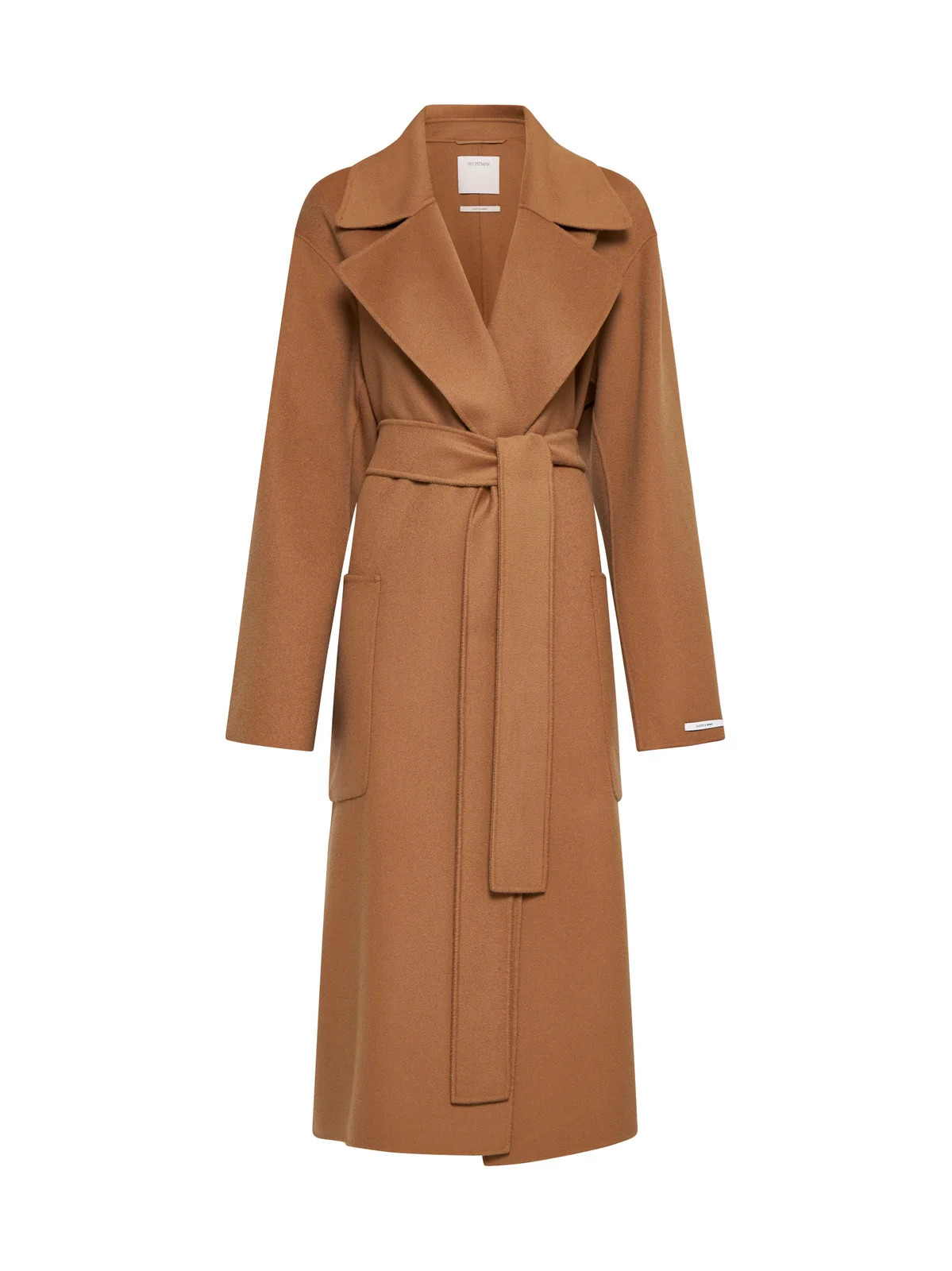 Sportmax Belted Long-Sleeved Coat | Cettire Global