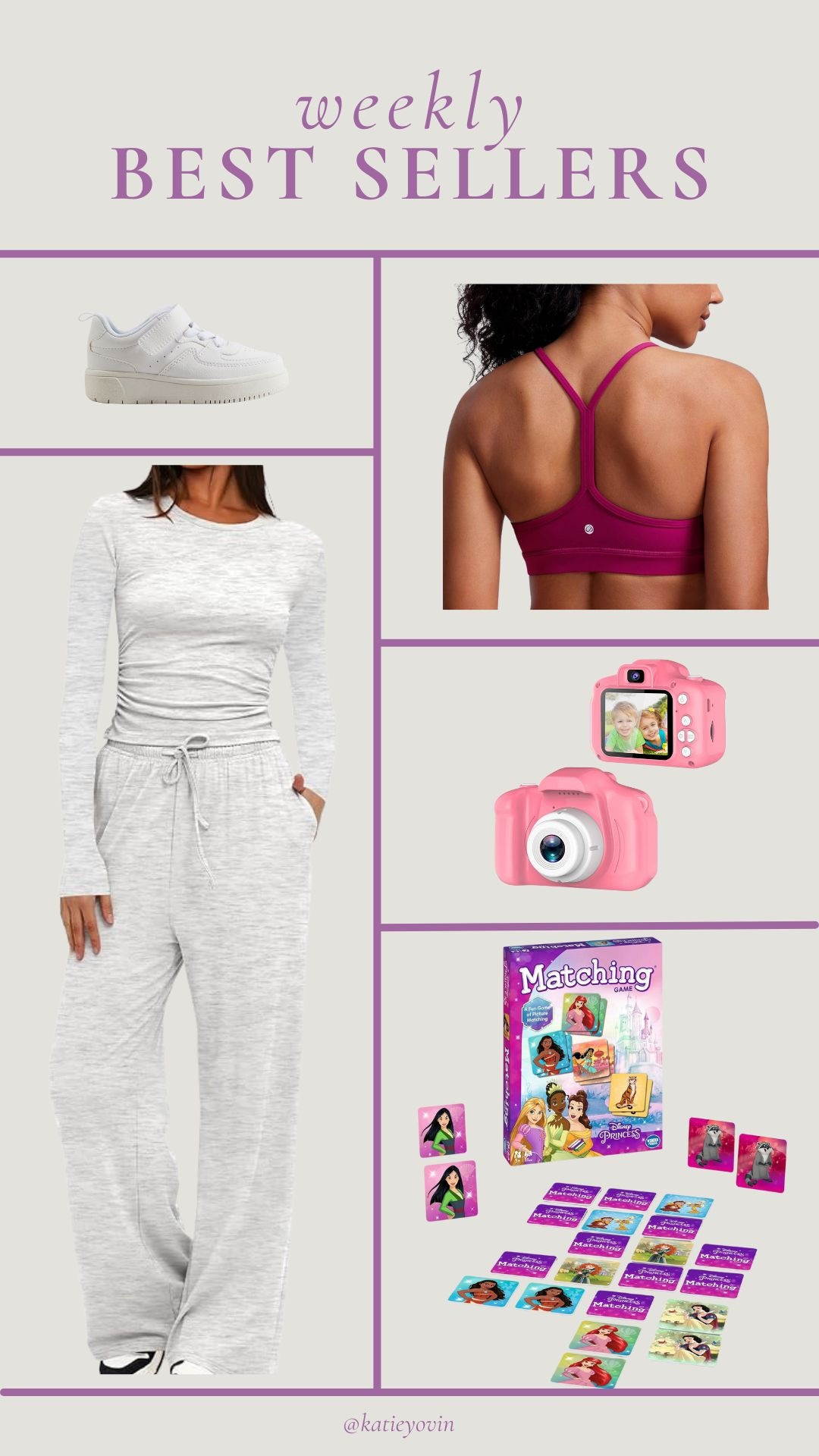 Weekly best sellers this week!

 

 #LTKootd #LTKfitnessgoals #LTKmomlife