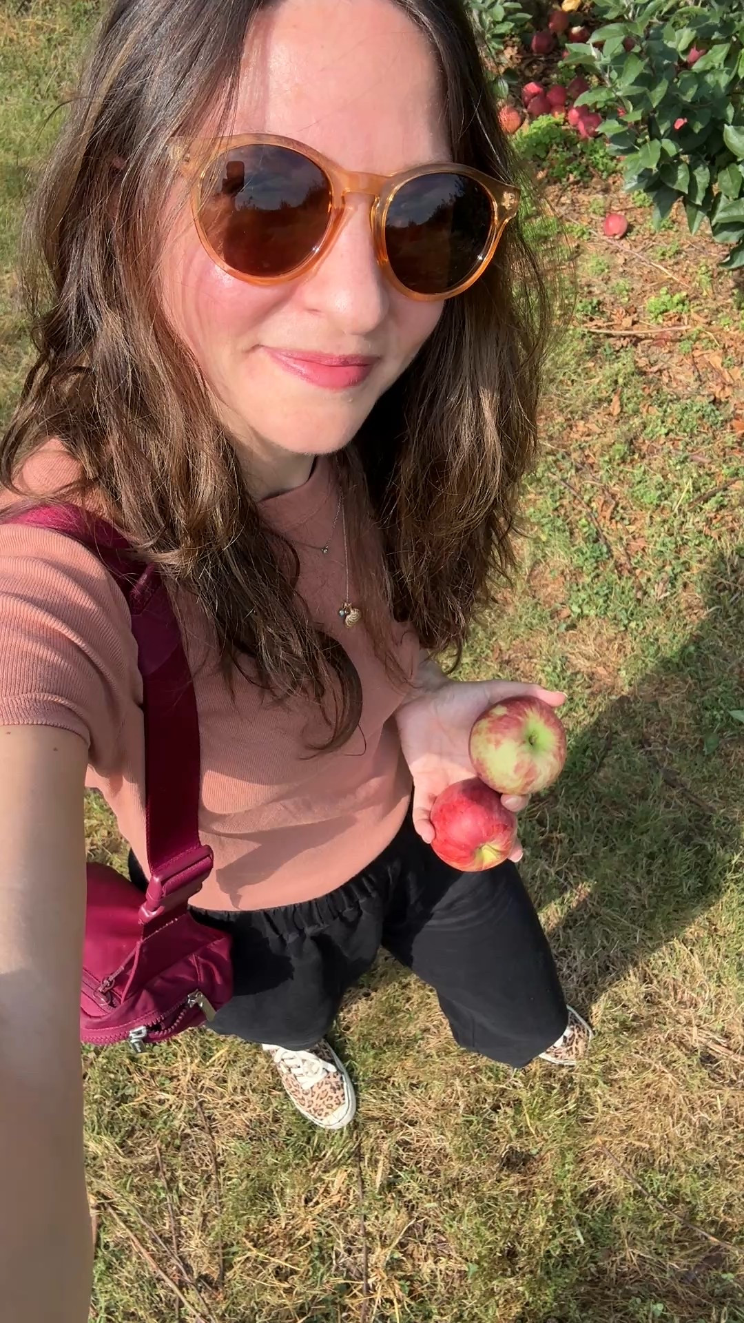 I know I’ve said it before but I’m loving pops of leopard this fall & wore these leopard print shoes / sneakers to go apple picking this week! Such a cute & comfortable fall outfit… plus the sneaker brand is a B Corp & sustainable! Also, my t-shirt is on sale! 

#LTKSaleAlert #LTKFindsUnder50 #LTKSeasonal