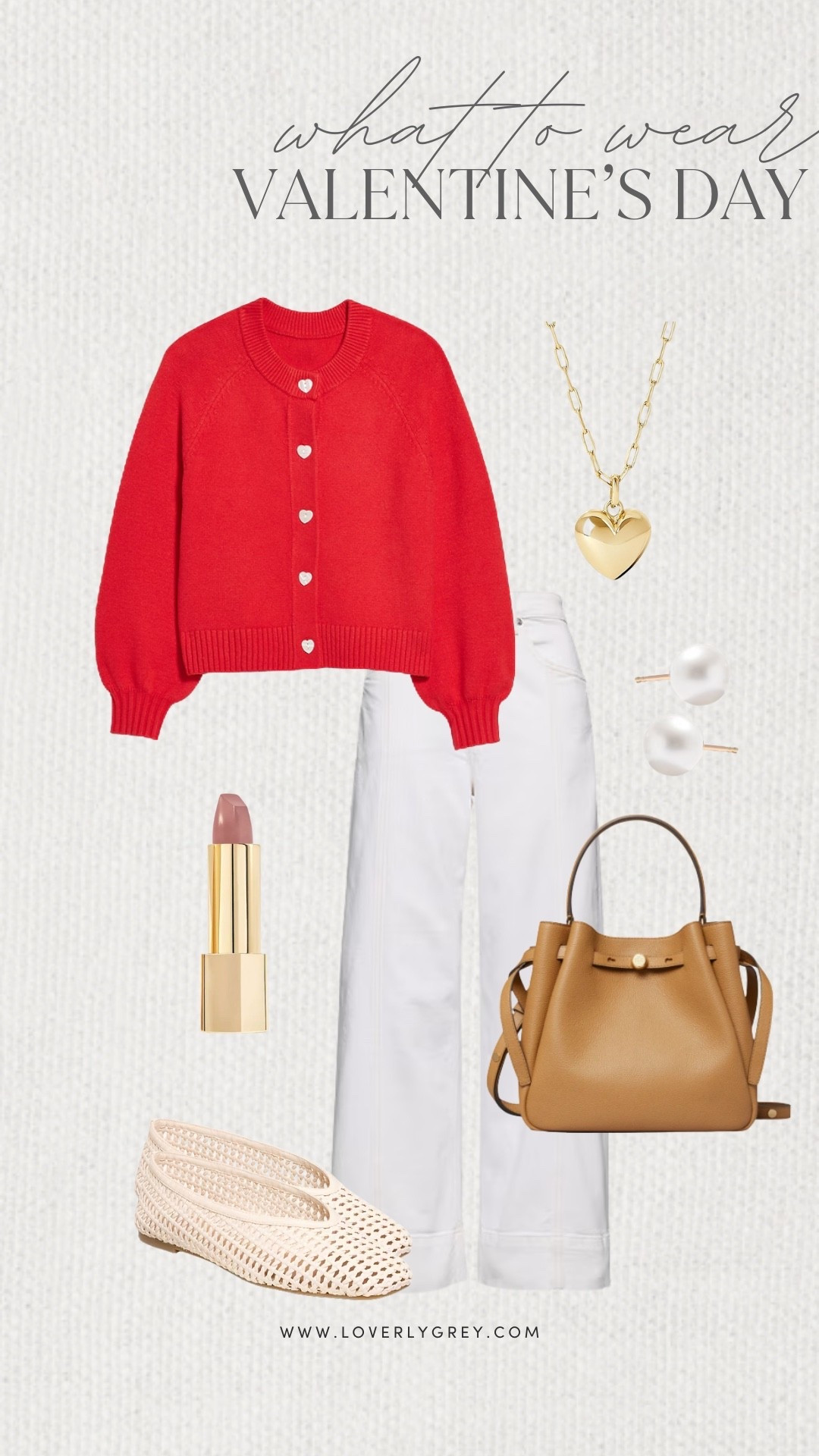 Loverly Grey, what to wear for Valentine’s Day! I am loving this cardigan from Gap with the cute heart shaped buttons. Pair it with white pants, a simple flat, and gold heart necklace to complete the look. Loverly Grey, what to wear, Valentine’s Day 

#LTKootd #LTKSeasonal #LTKgrwm