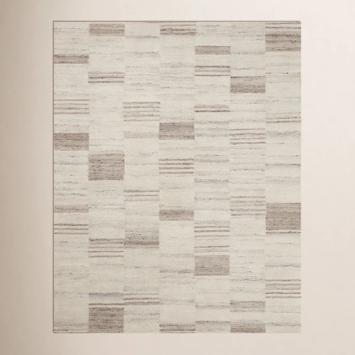 Amber Lewis x Loloi Rocky Ivory / Dove Area Rug | Wayfair North America